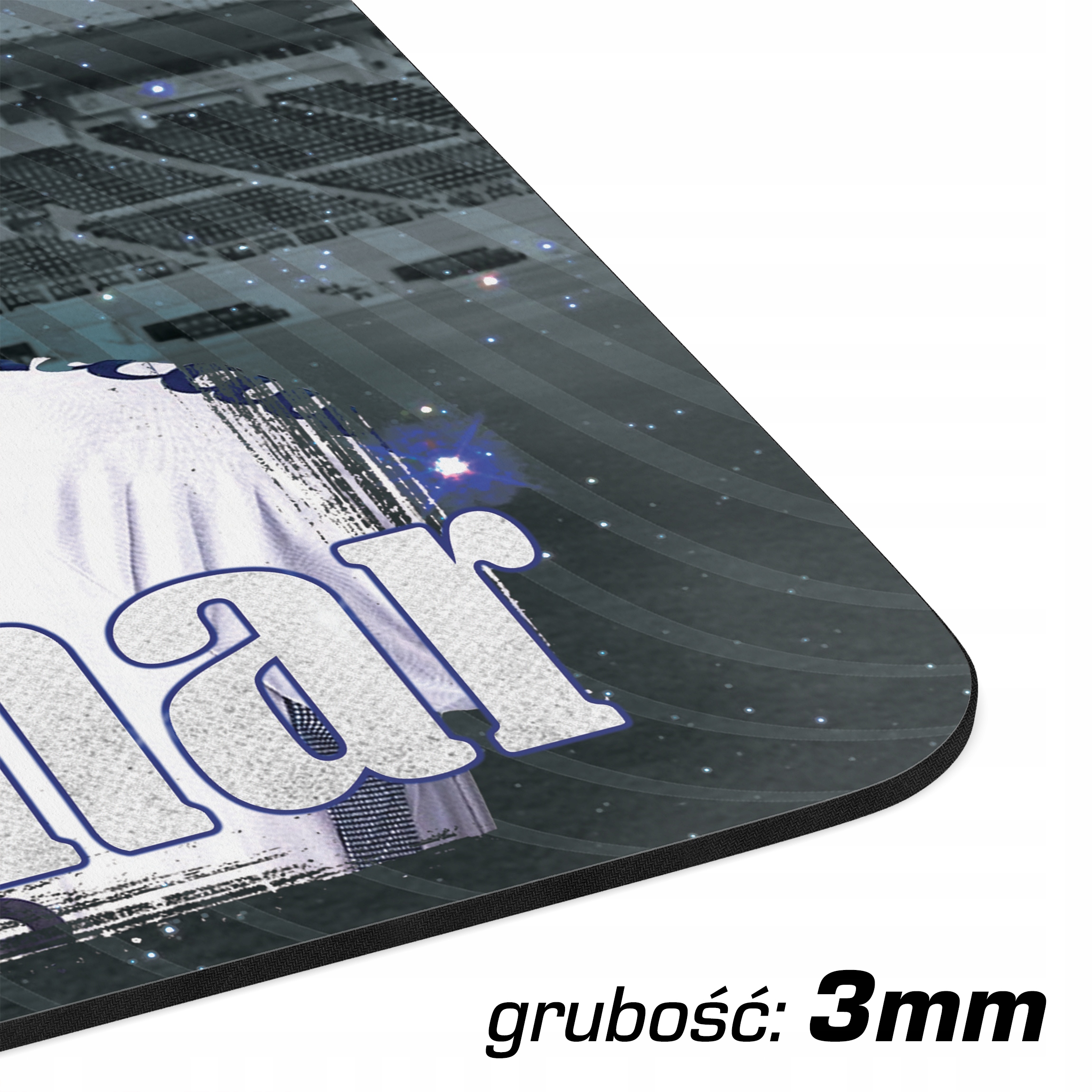 Podkładka pod mysz 22×18 cm Neymar dla kibiców Santos FC