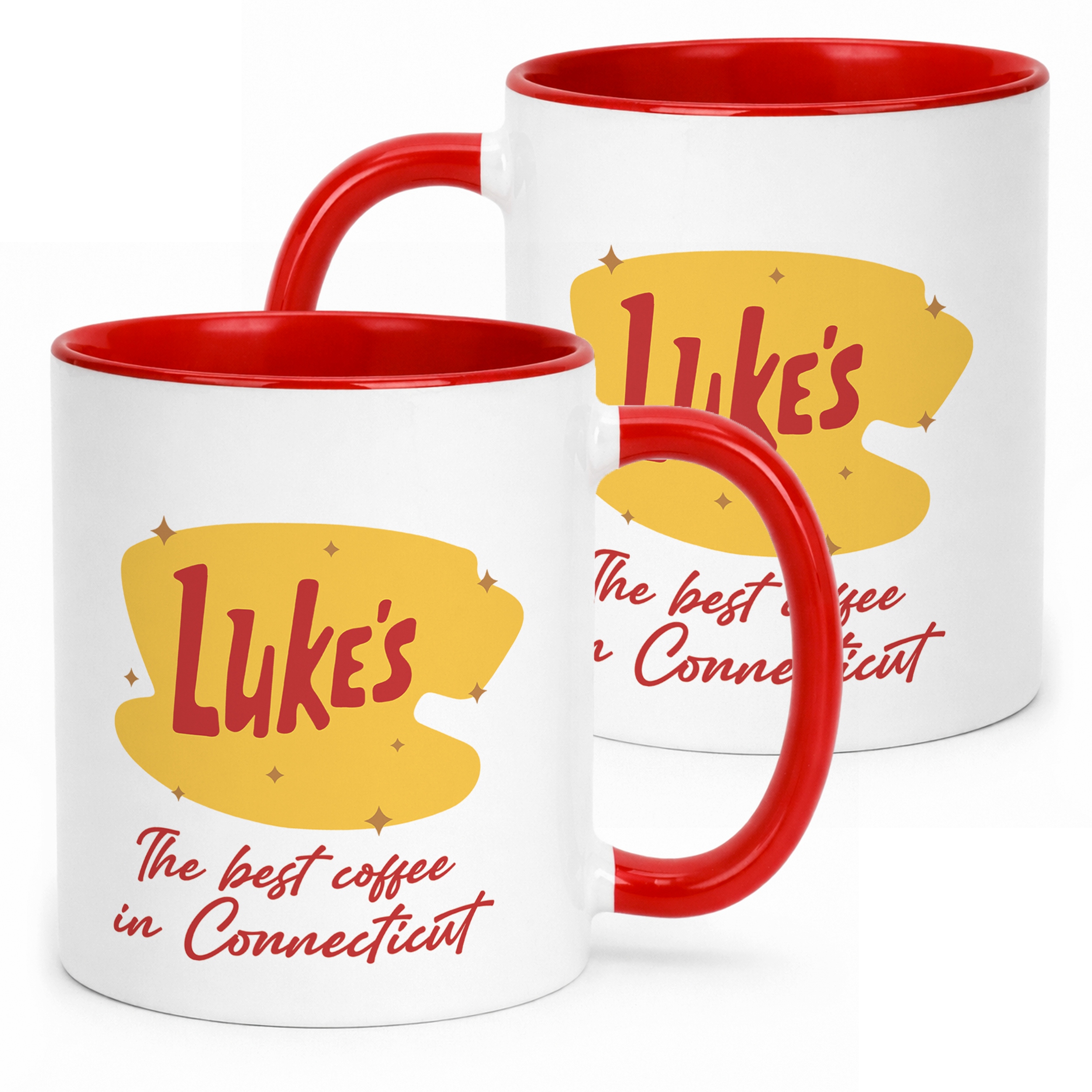 Kubek Czerwony Gilmore Girls Dla Fanów Serialu Luke’s Coffee