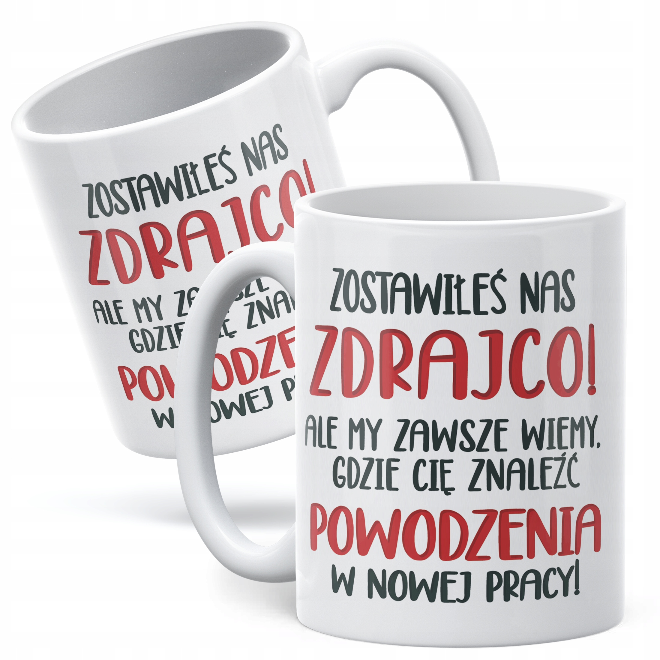 Kubek ceramiczny Pożeganie Odejście z Pracy Dla Kolegi Prezent