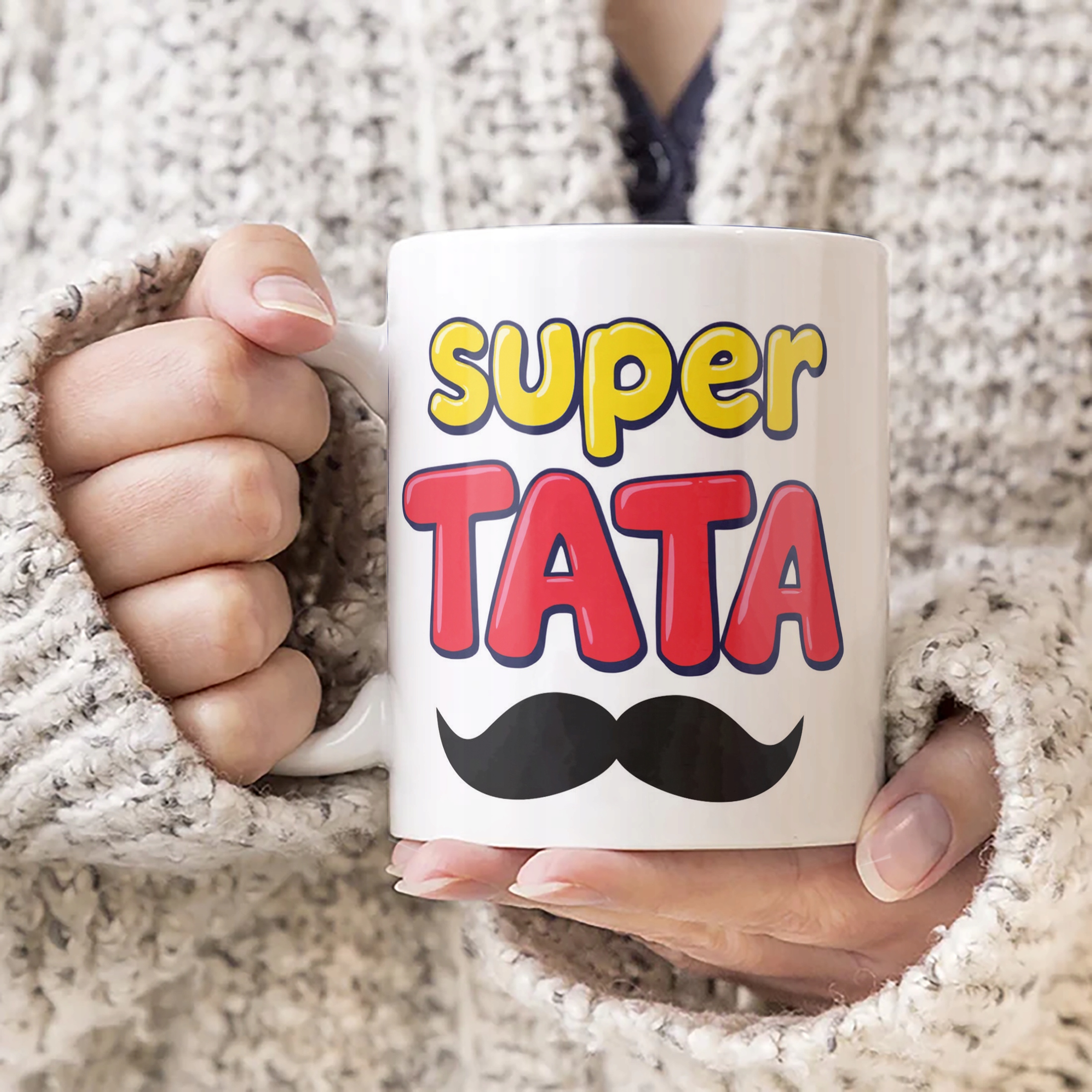 Kubek ceramiczny Dzień Ojca Dla Taty Super Tata Prezent