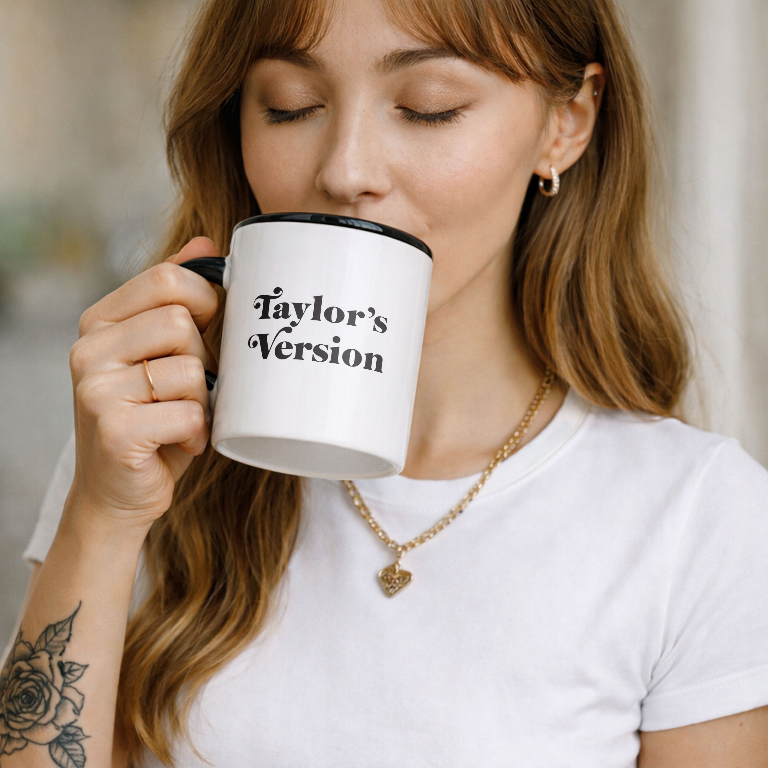 Kubek Czarny Taylor Swift Taylor’s Version Dla Fanów Prezent