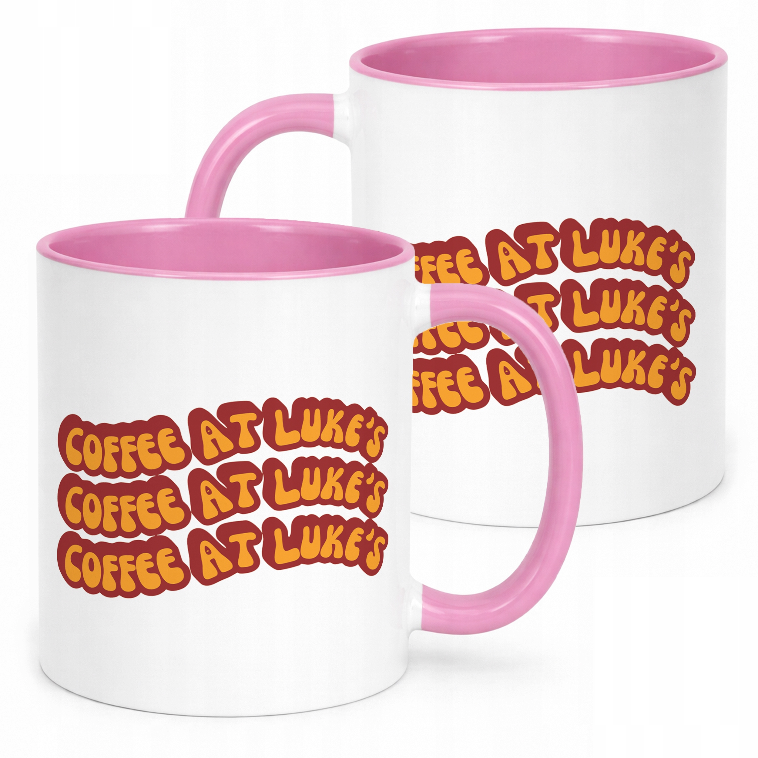Kubek Różowy Gilmore Girls Dla Fanów Serialu Coffee at Luke’s