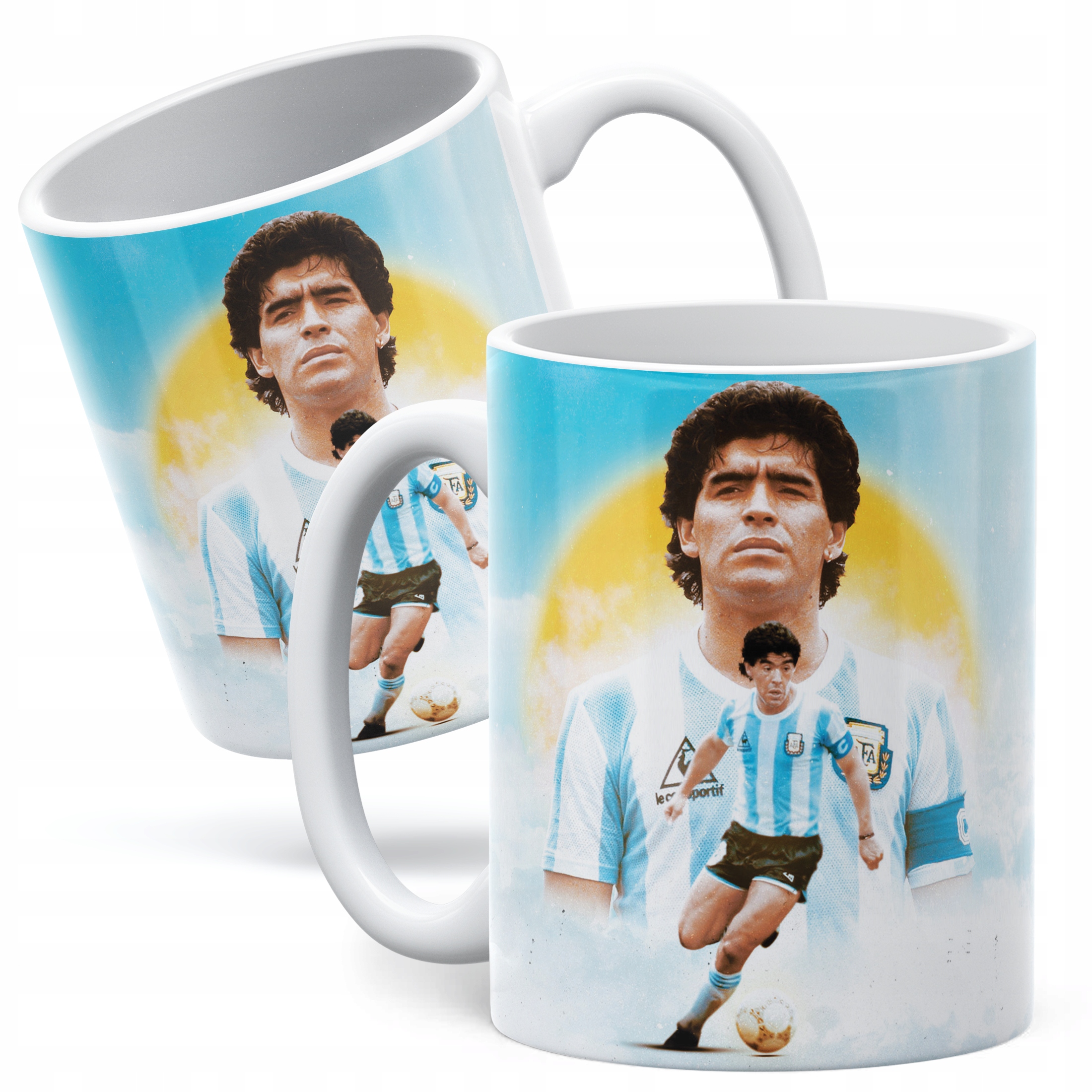 Kubek Diego Armando Maradona dla kibiców Argenryna retro na prezent