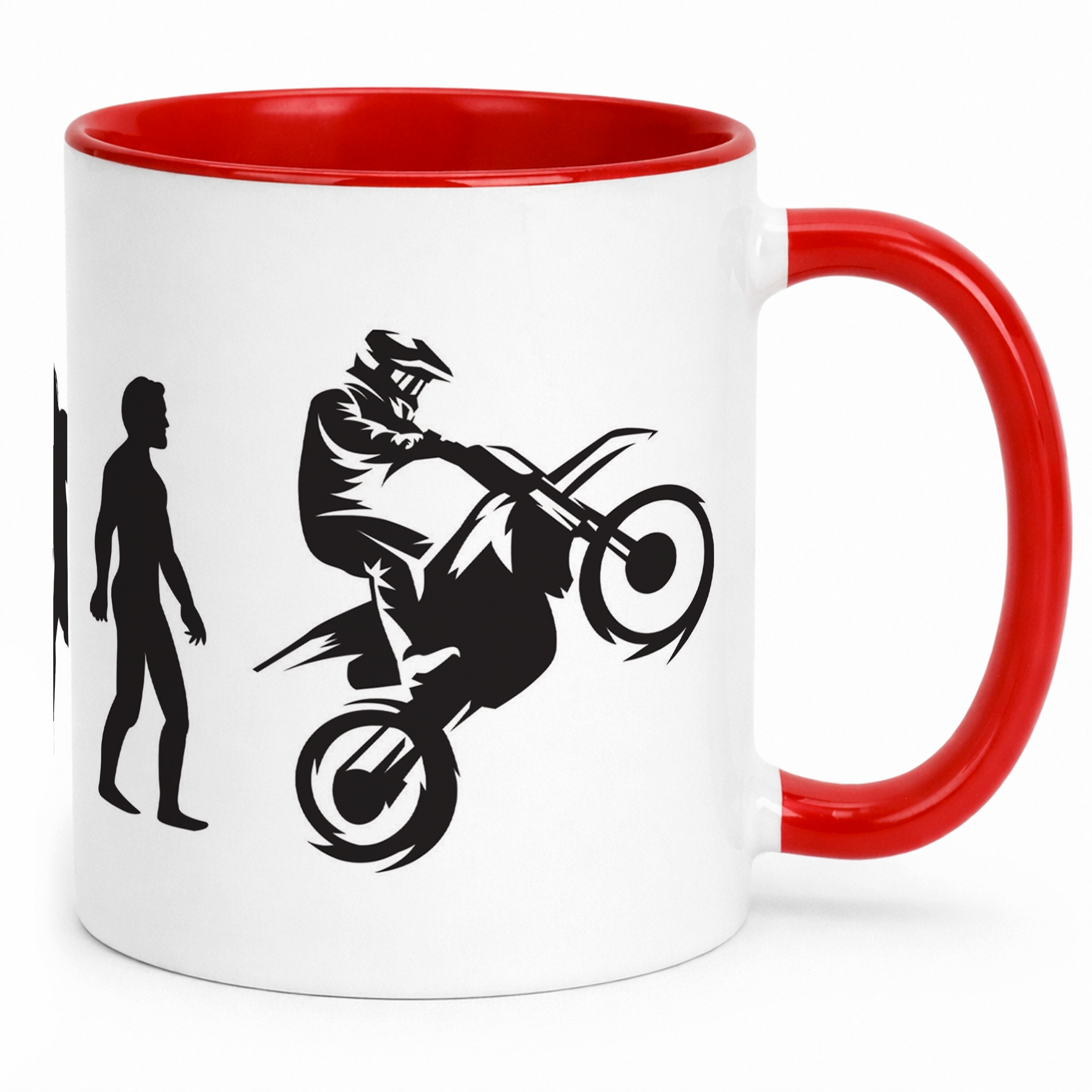 Kubek Czerwony Dla Fana Motoryzacji Prezent Upominek Motor