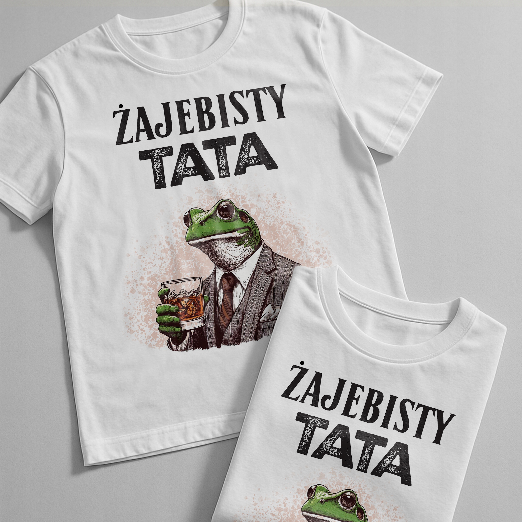 Koszulka biała męska Dzień Ojca Dla Taty Prezent r. 3XL
