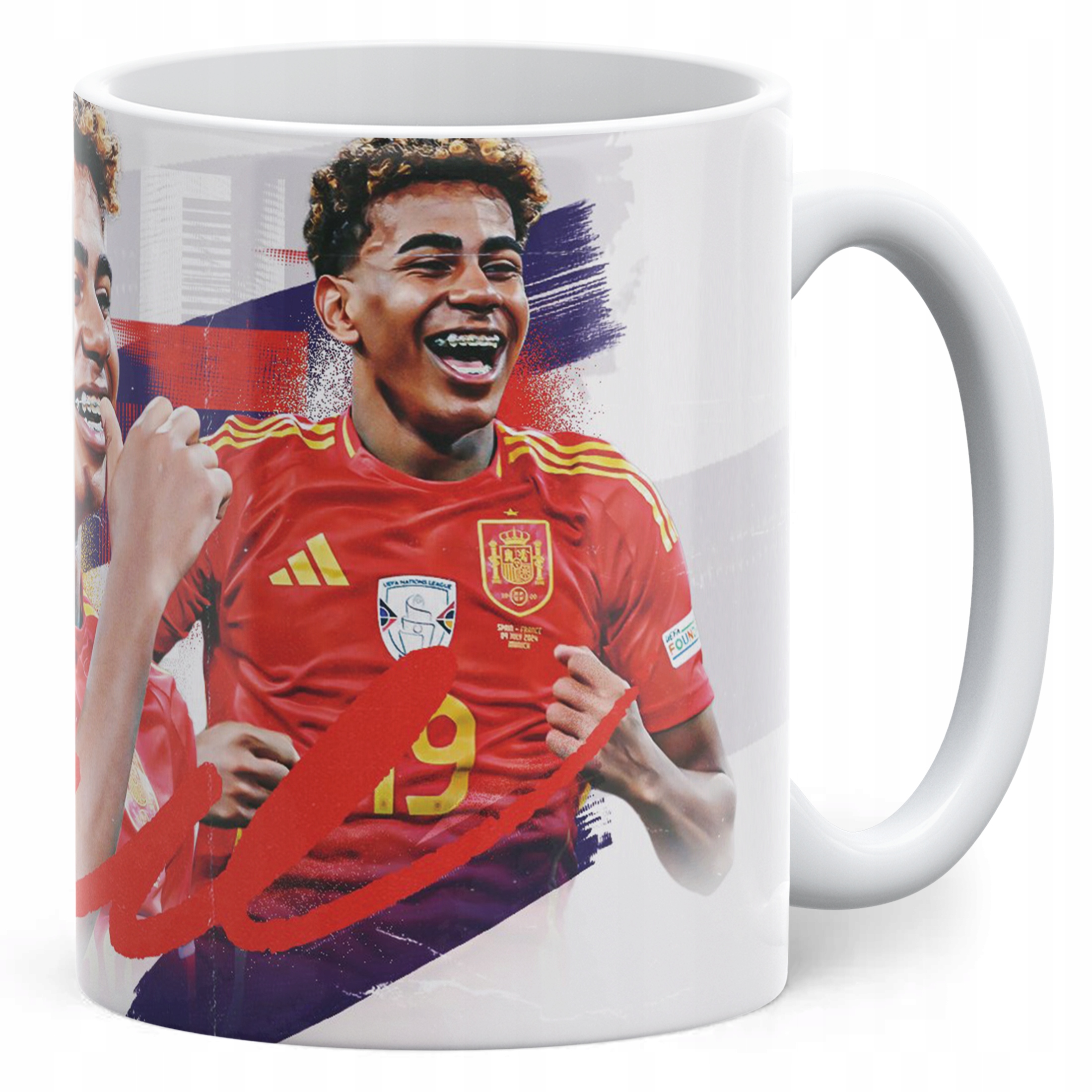 Kubek Lamine Yamal dla fanów Barcelona Barca dla kibica na prezent