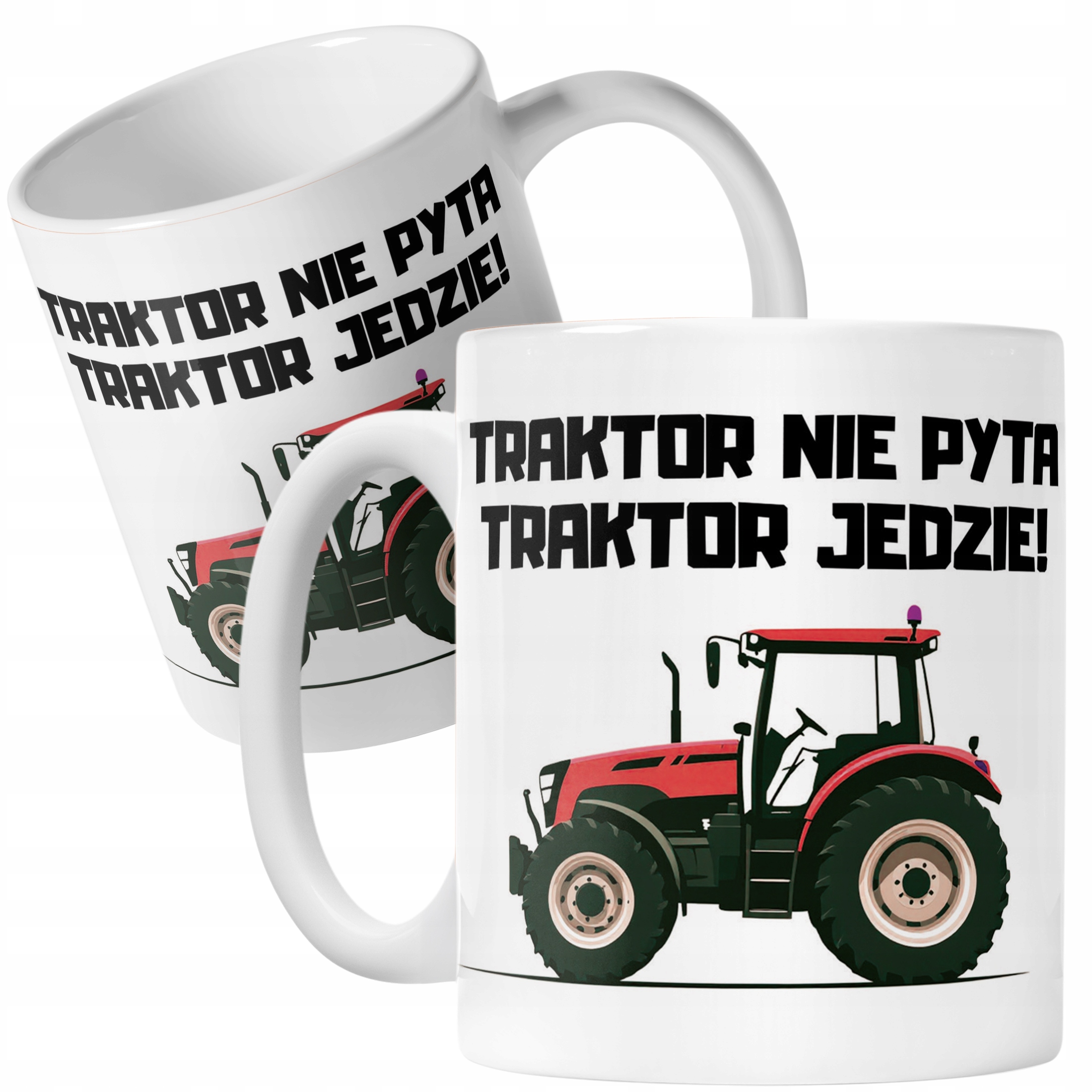 Kubek ceramiczny Rolnik Dla Rolnika Traktor Zabawny Prezent Upominek
