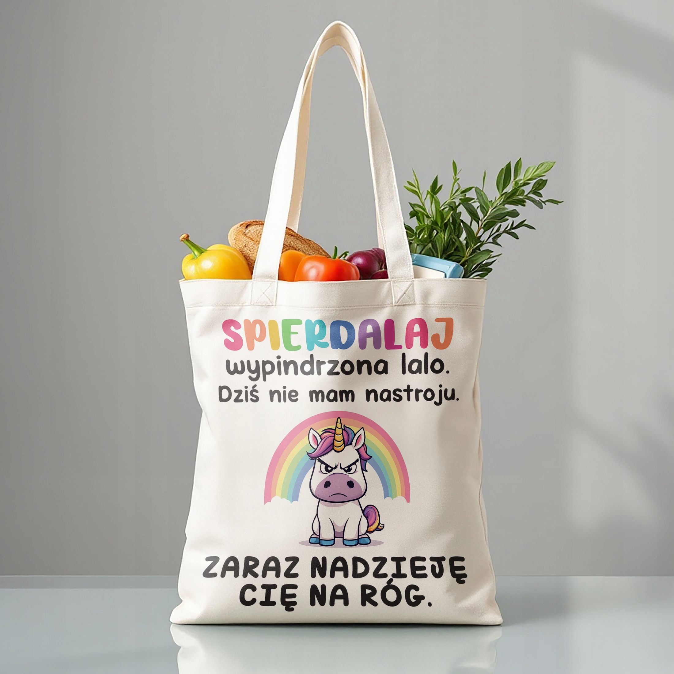 Torba bawełniana premium Spie***laj Wypindrzona Lalo Zabawny Prezent
