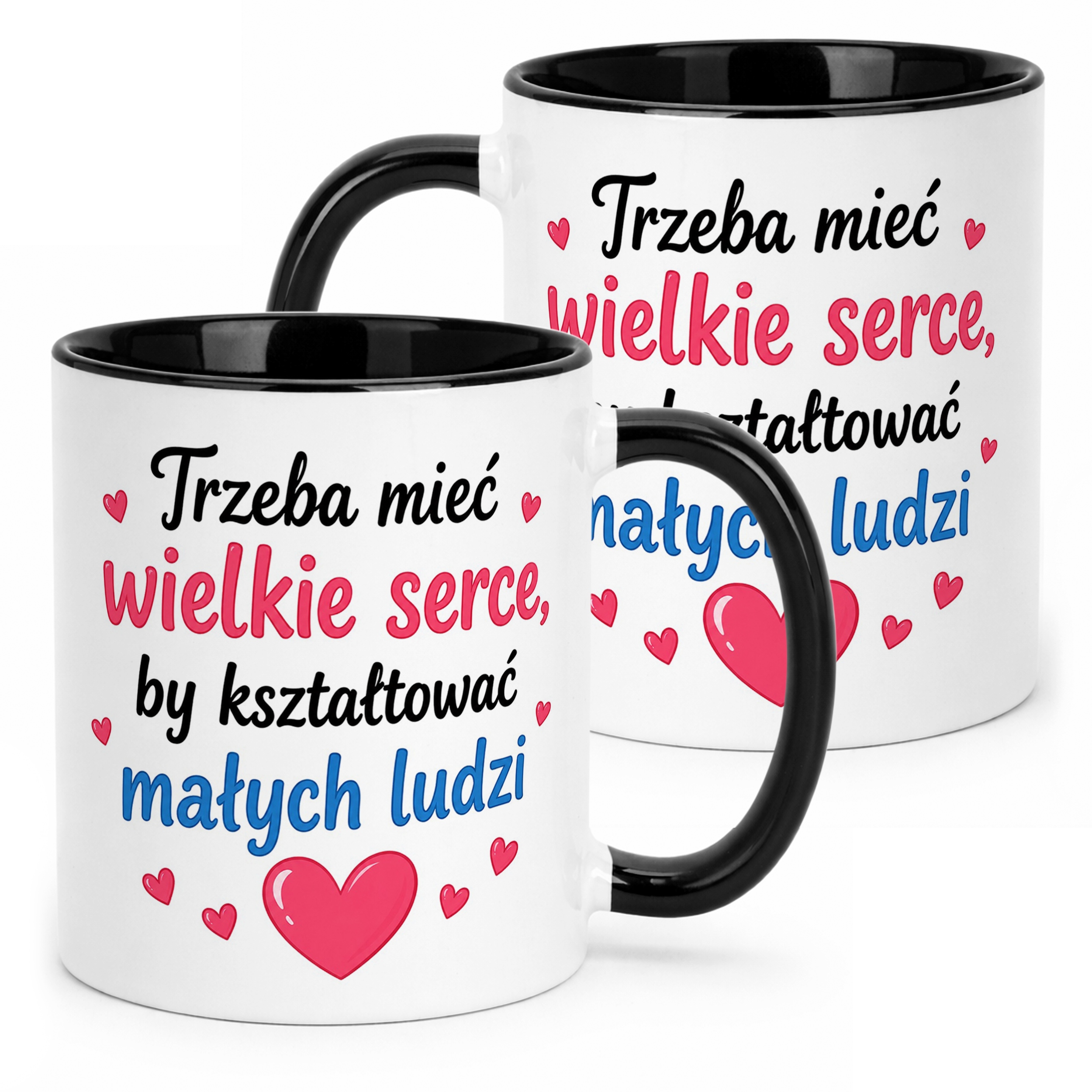 Kubek Czarny Dzień Nauczyciela Prezent Upominek Szkoła