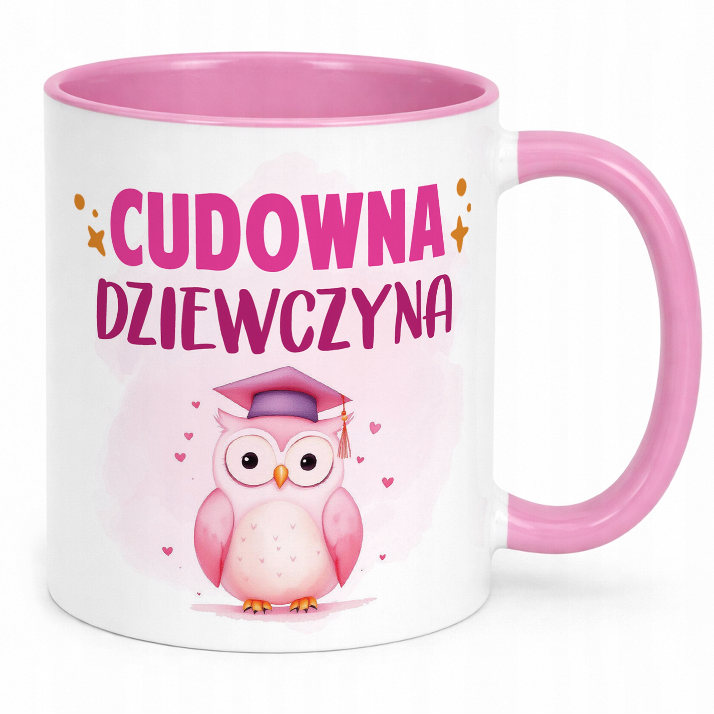 Kubek Różowy Dzień Kobiet Dla Dziewczynki Dla Niej Prezent Upominek