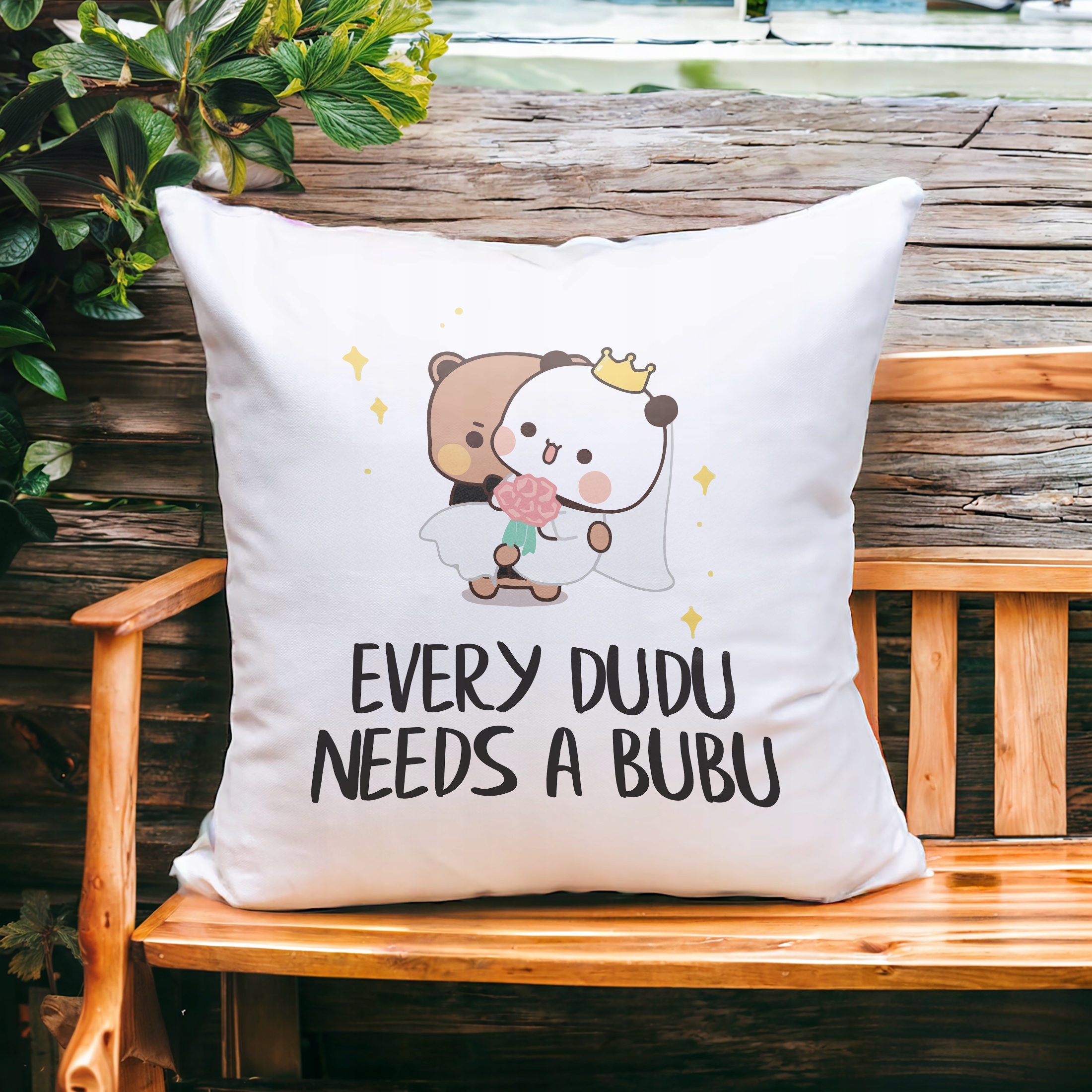 Poduszka na walentynki Bubu i Dudu Dla Party Prezent Upominek