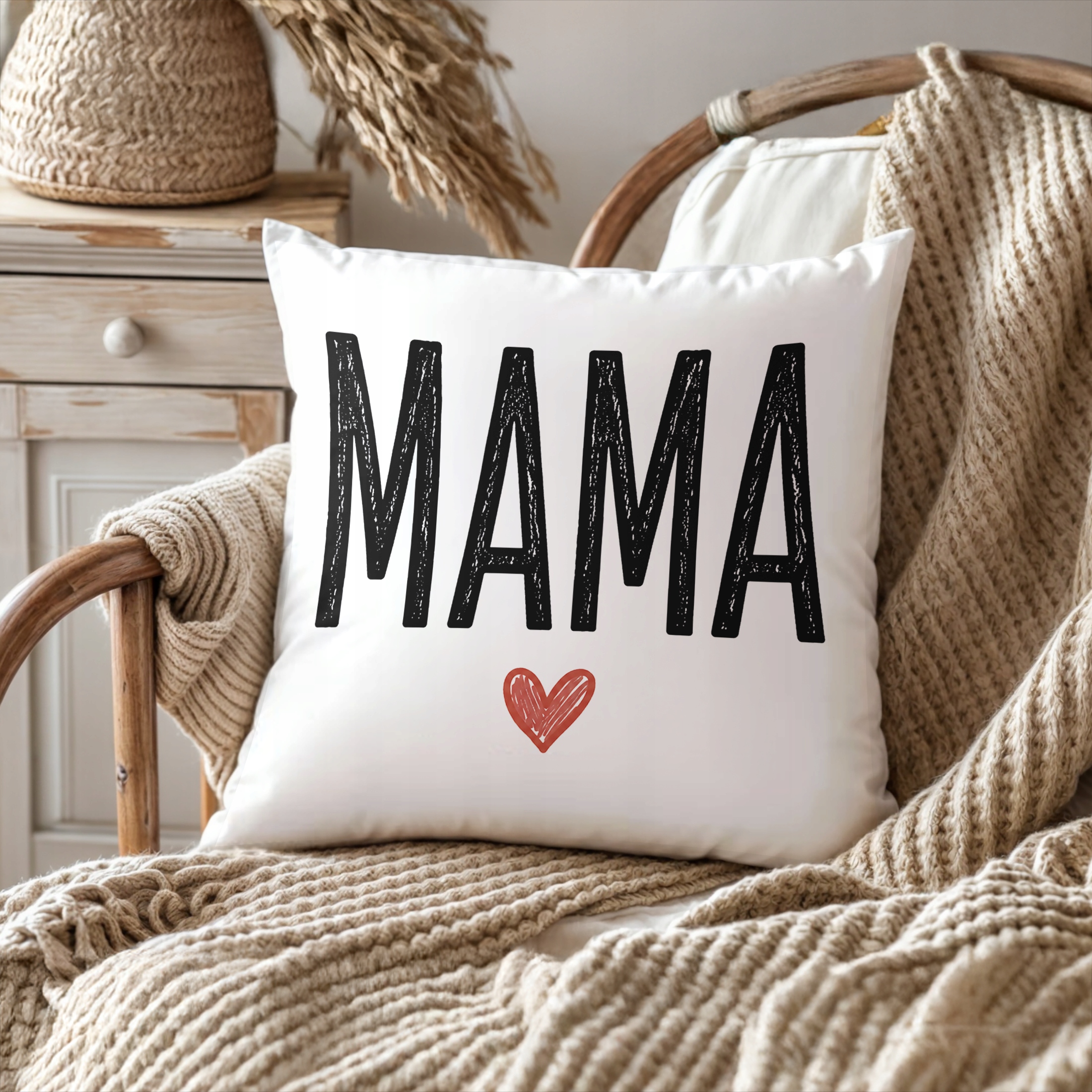 Dzień Matki prezent dla mamy poduszka 38x38cm elegancki prezent dla mamy