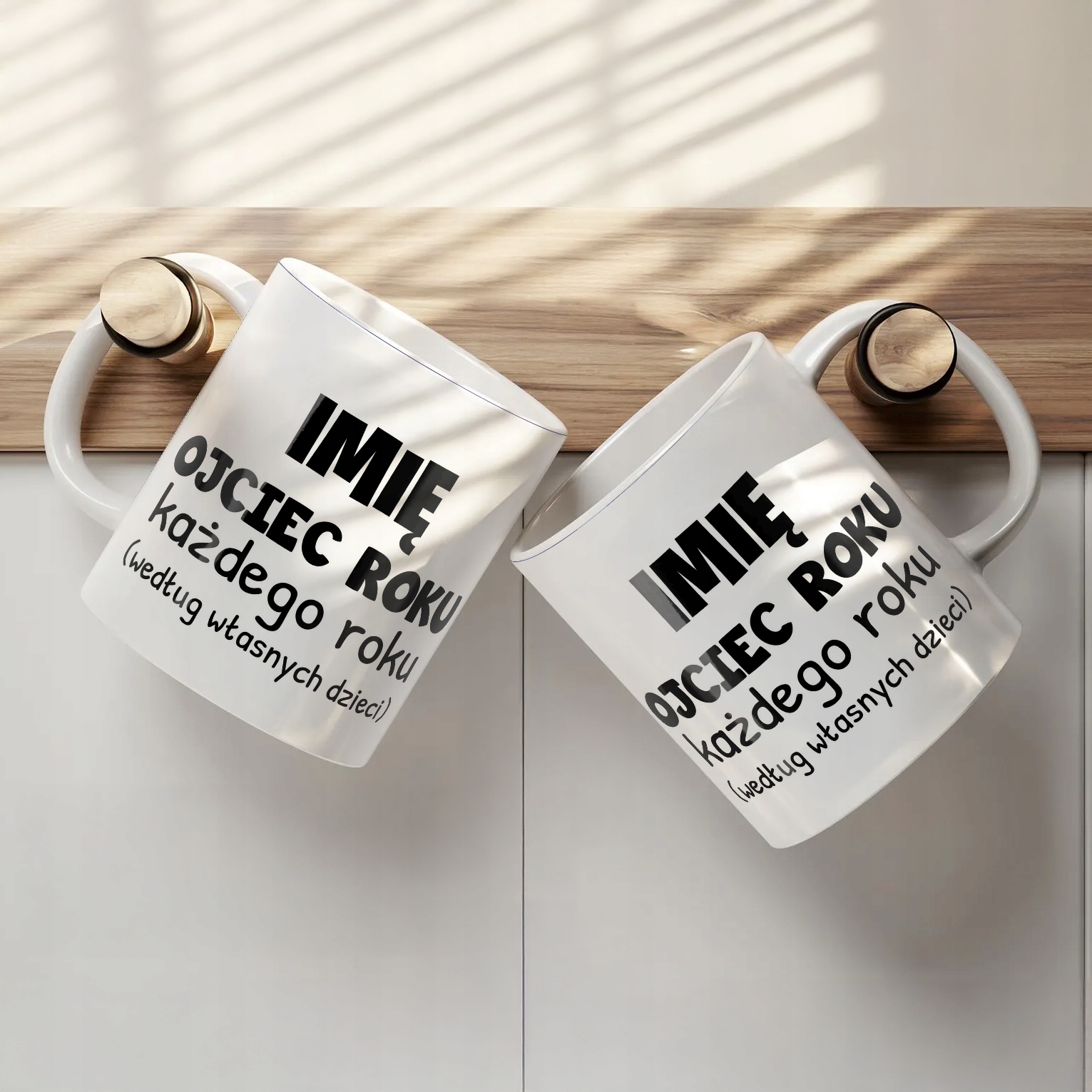 Kubek ceramiczny Personalizowany Dzień Ojca Ojciec Roku Każdego Roku