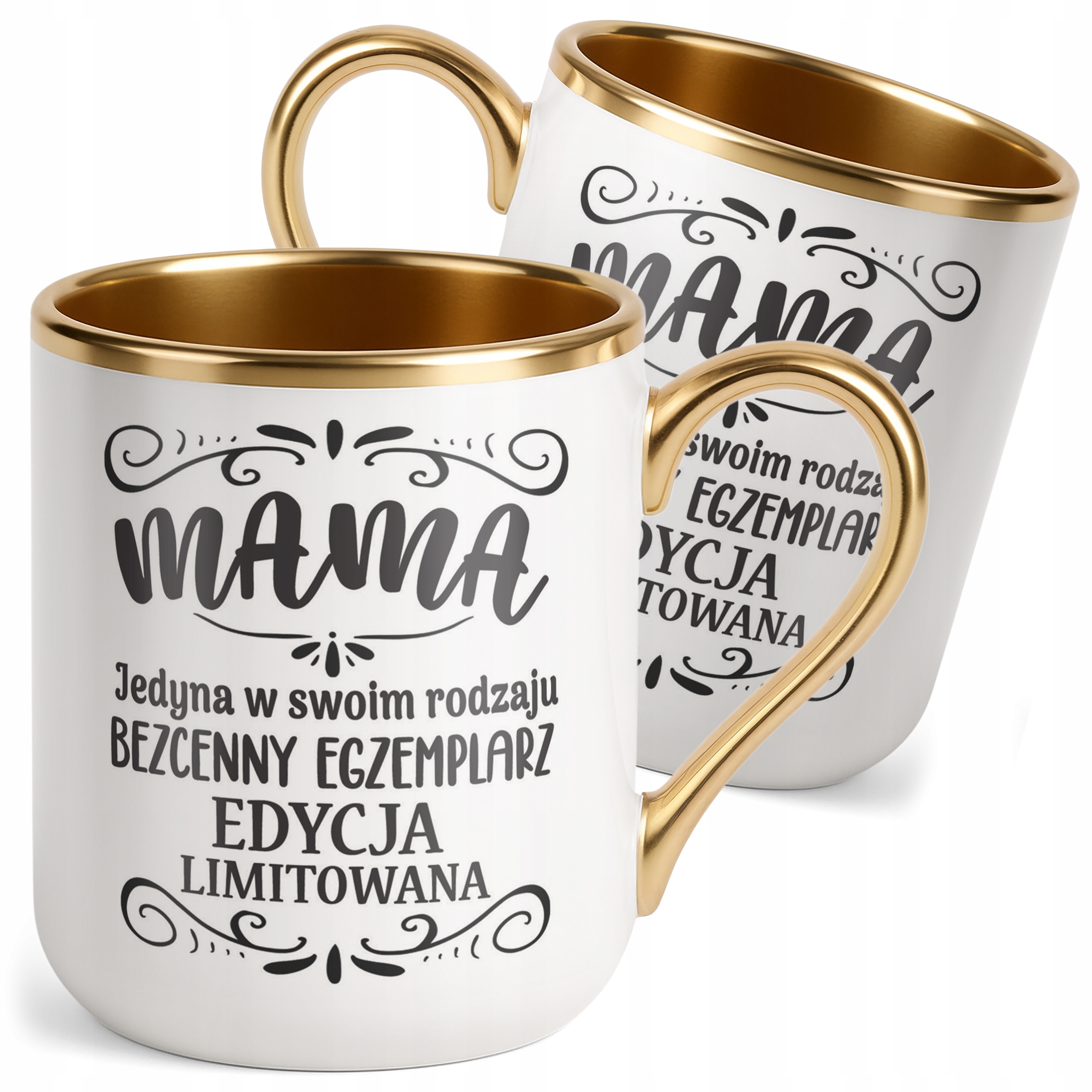Kubek Premium Złoty Dzień Matki Dla Mamy Prezent Mama Edycja Limitowana