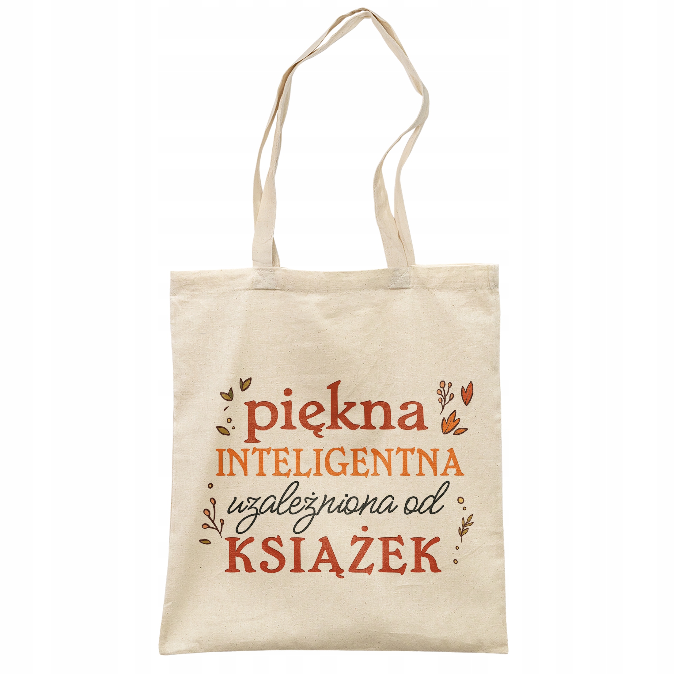 Torba bawełniana na zakupy prezent na Dzień Kobiet Piękna Inteligentna