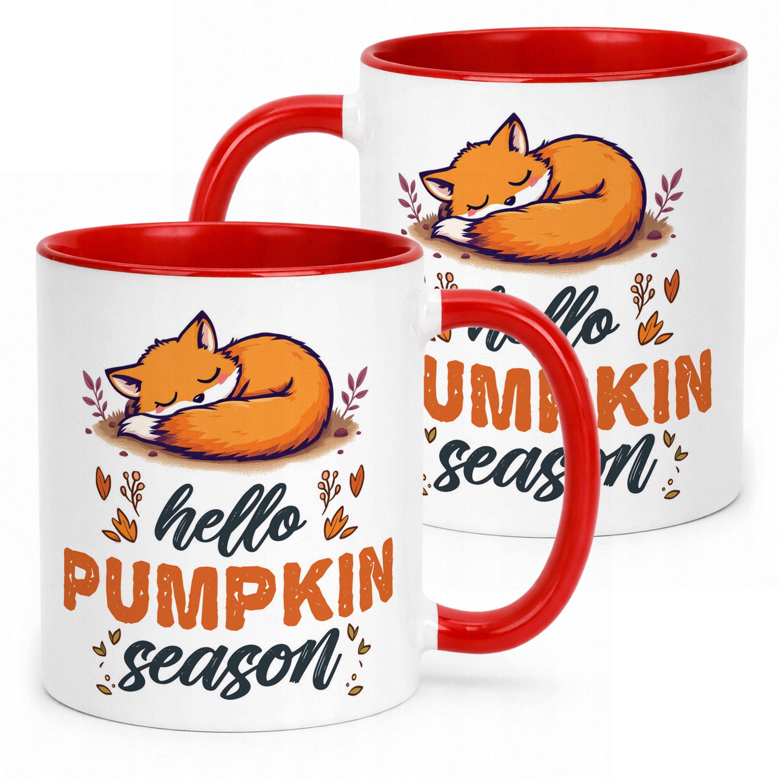 Kubek ceramiczny Jesienny Jesień Hello Pumpkin Dynia Prezent