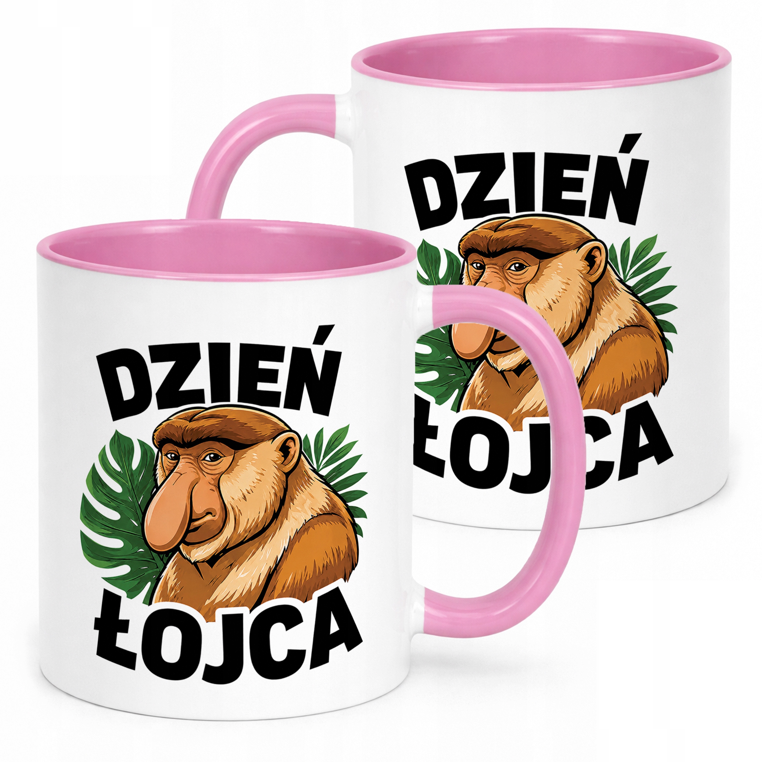 Kubek Różowy dla taty na Dzień Ojca praktyczny prezent