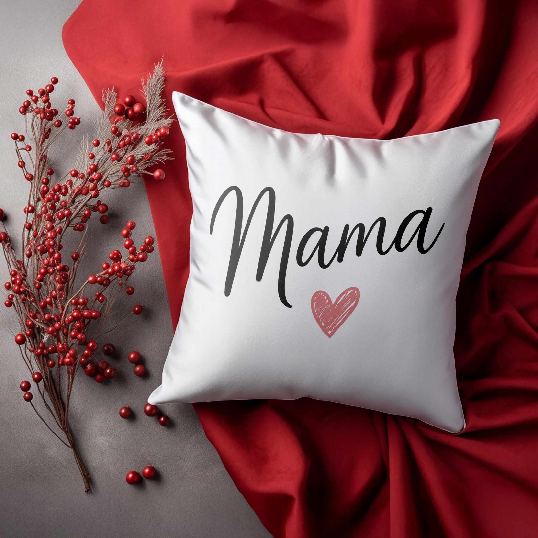 Prezent na Dzień Matki poduszka 38x38cm dla mamy praktyczny upominek mamy