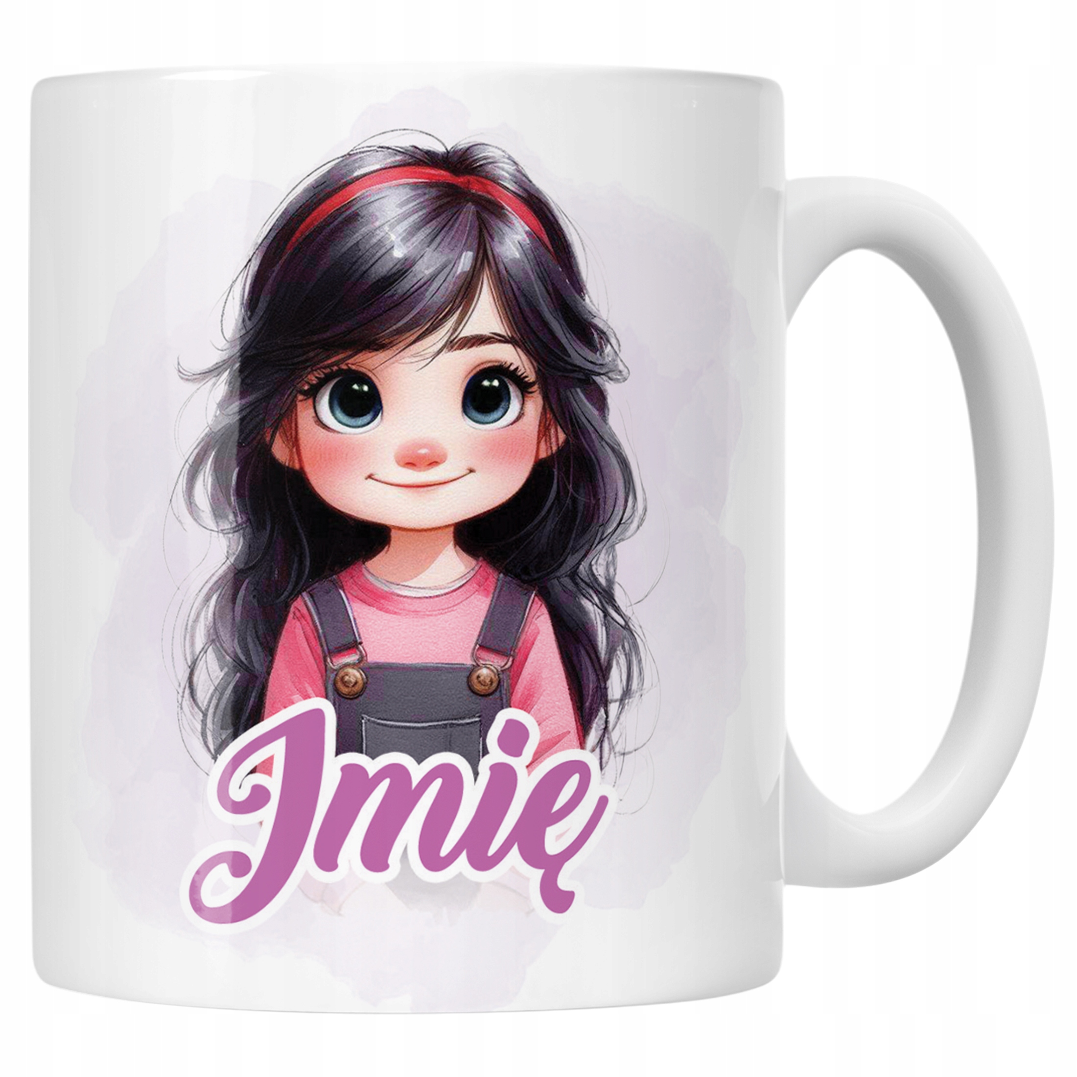 Kubek Ceramiczny Personalizowany Dzień Kobiet Dla Dziewczynki Prezent