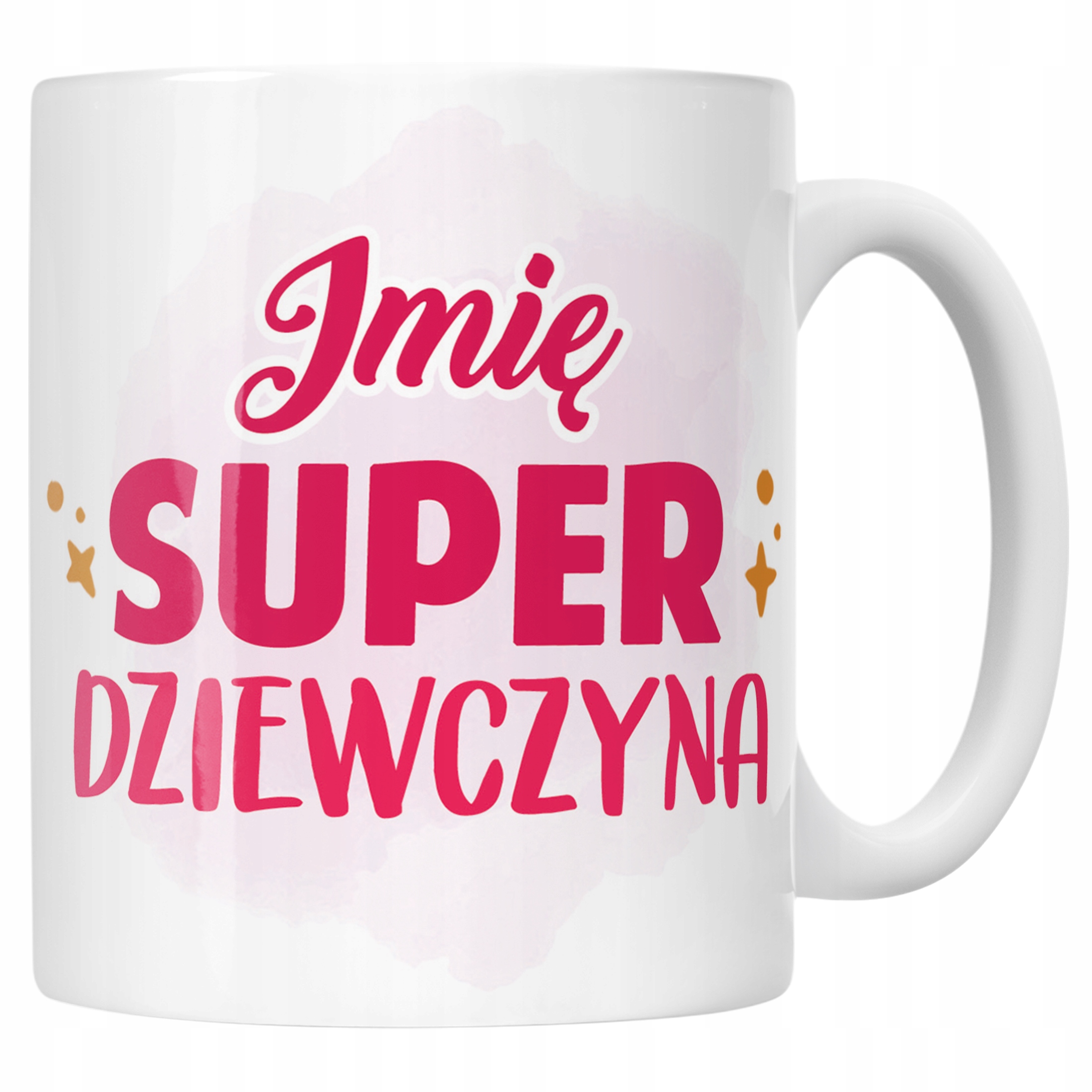 Kubek Ceramiczny Personalizowany Dzień Kobiet Dla Dziewczynki Prezent