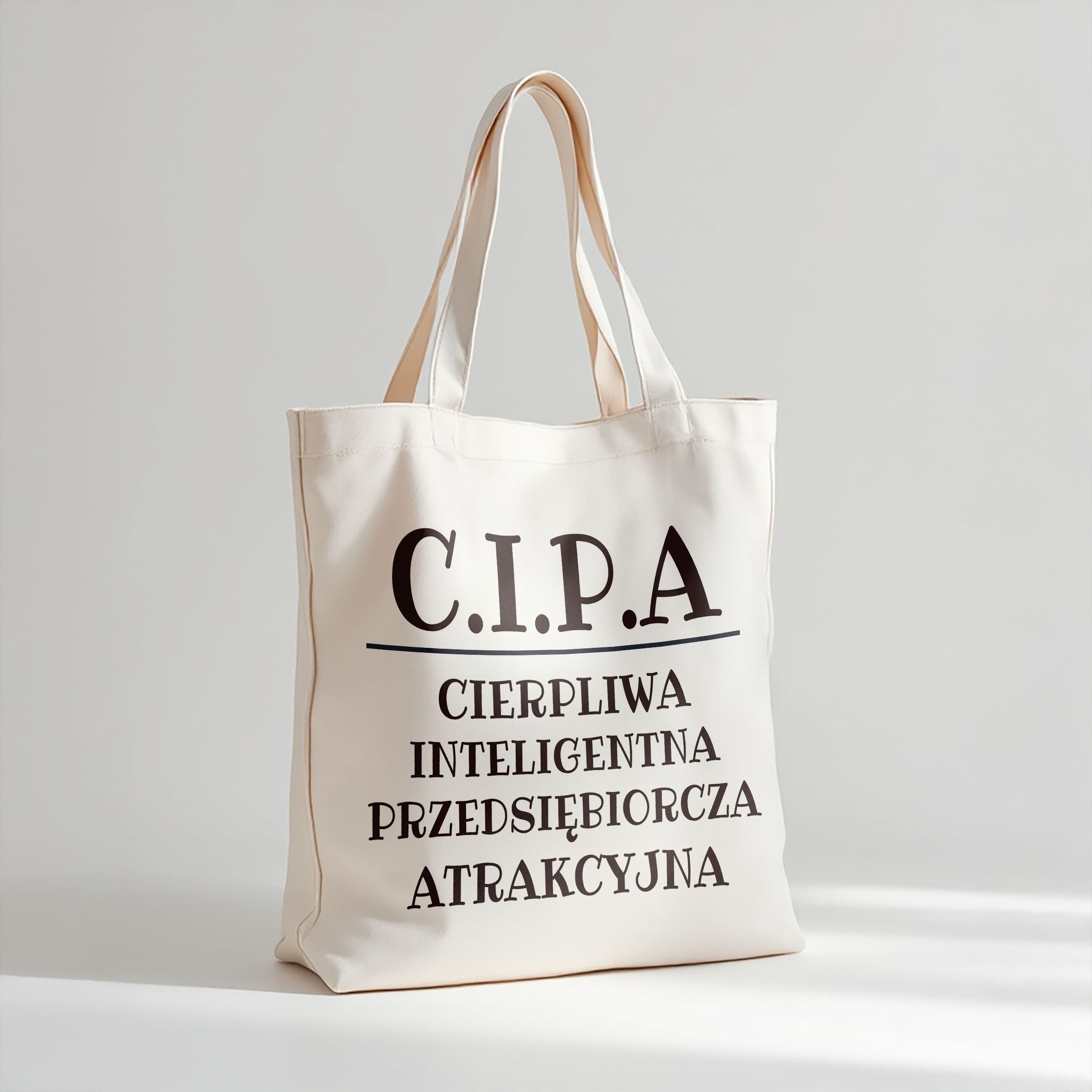 Torba bawełniana premium C.I.P.A Zabawny Prezent