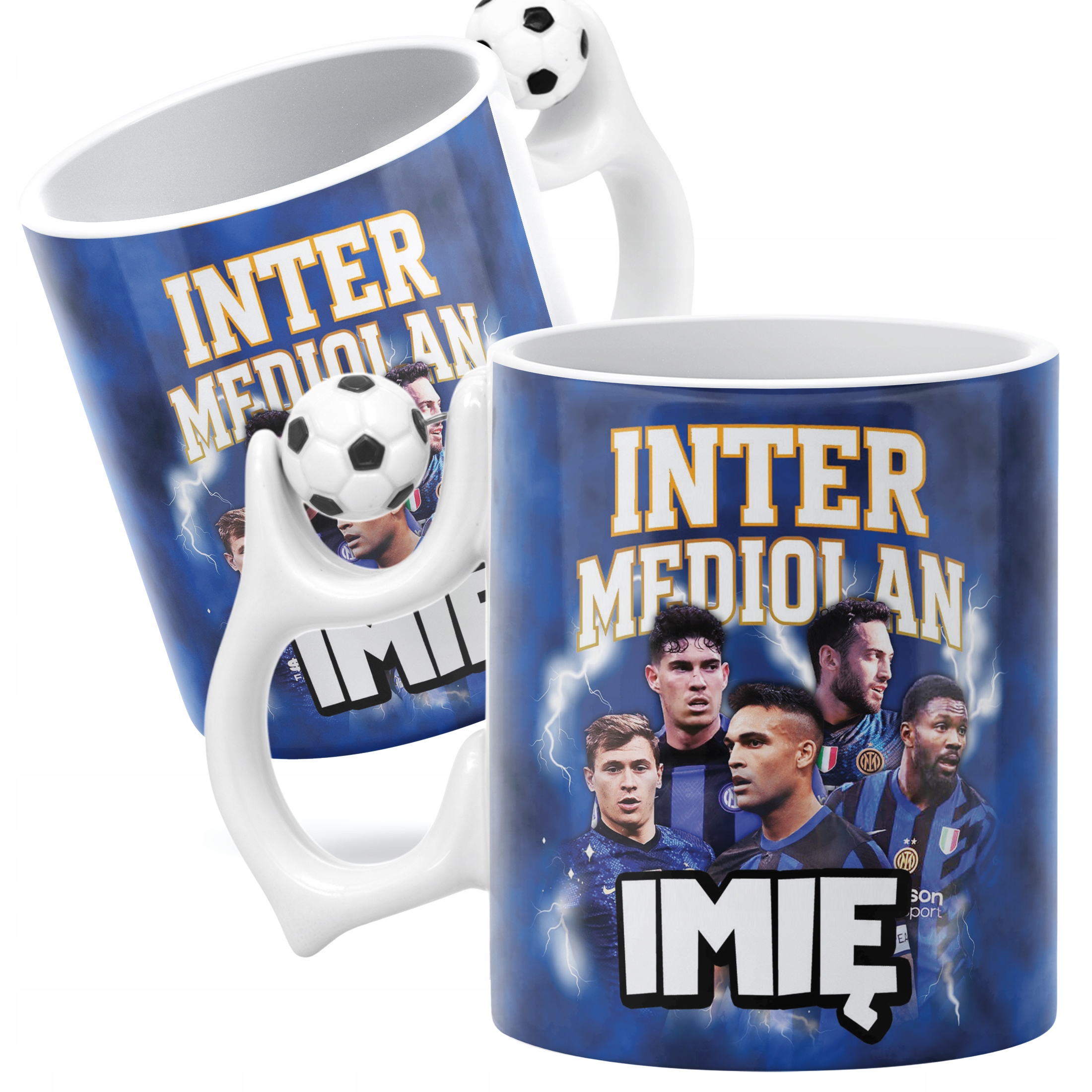 Kubek piłkarski personalizowany Inter Mediolan Martínez Barella