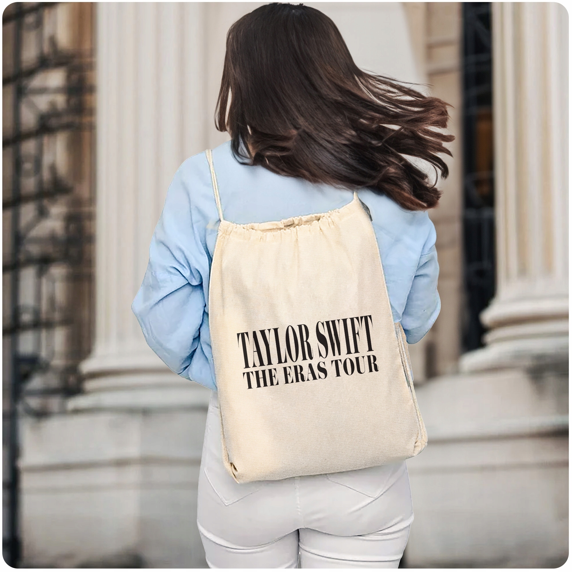 Plecak bawełniany 34×40 Taylor Swift The Eras Tour