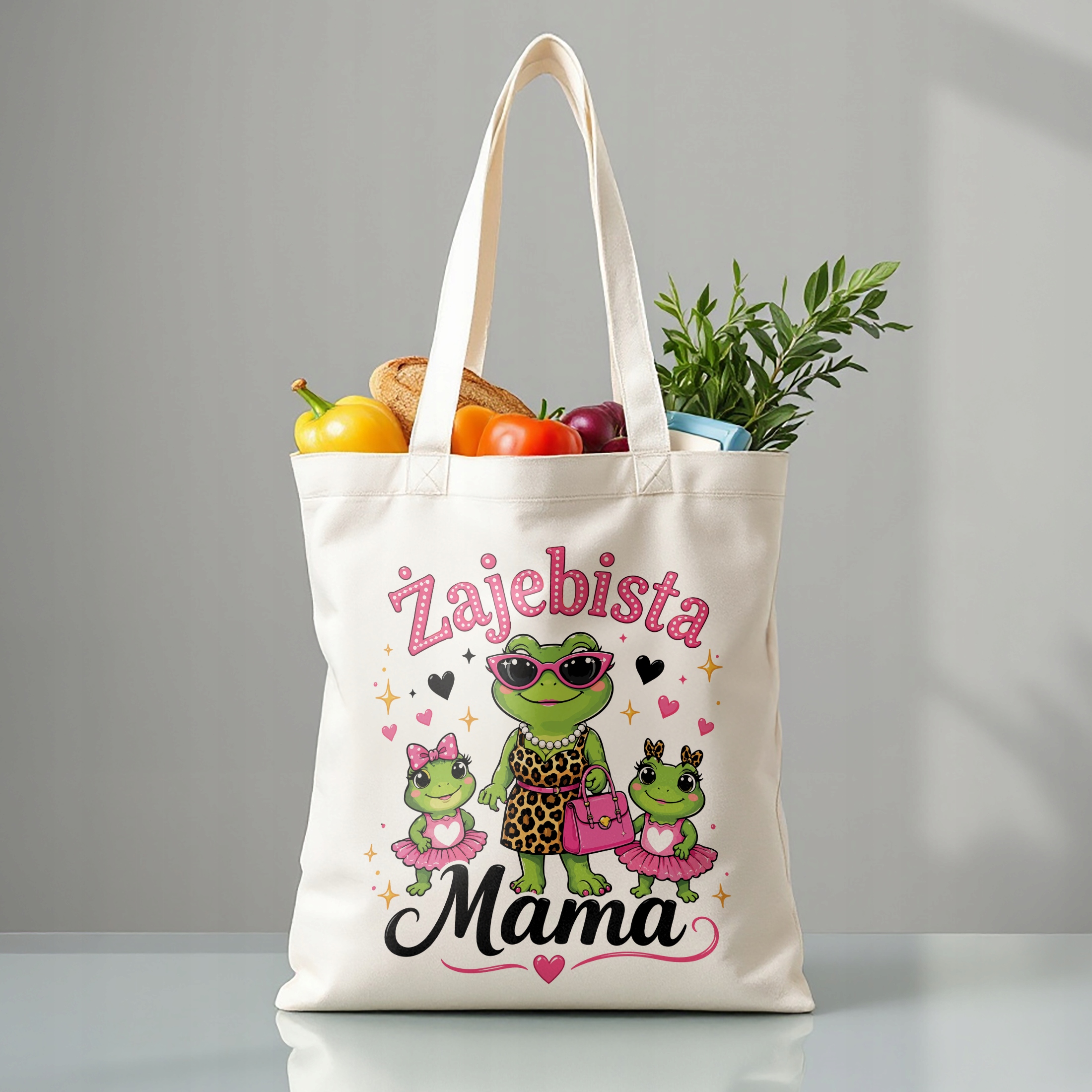 Dzień Matki prezent dla mamy torba bawełniana premium oryginalny upominek