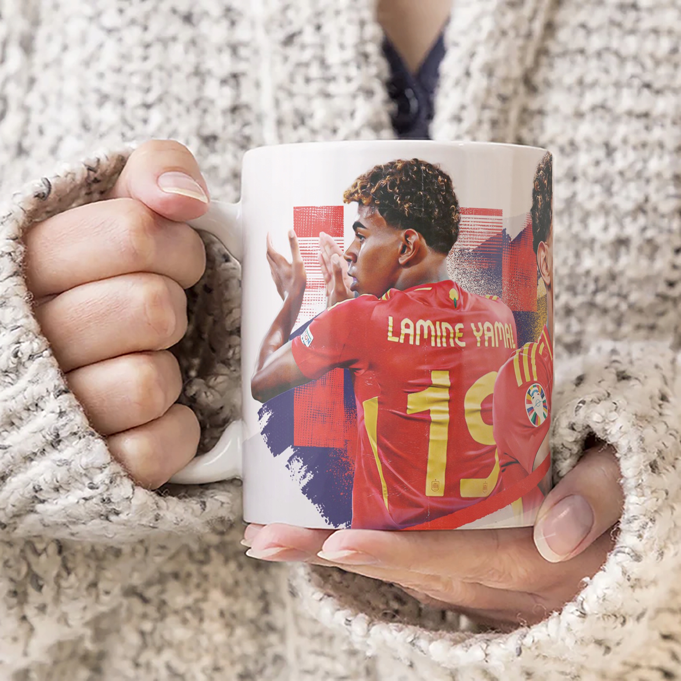 Kubek Lamine Yamal dla fanów Barcelona Barca dla kibica na prezent