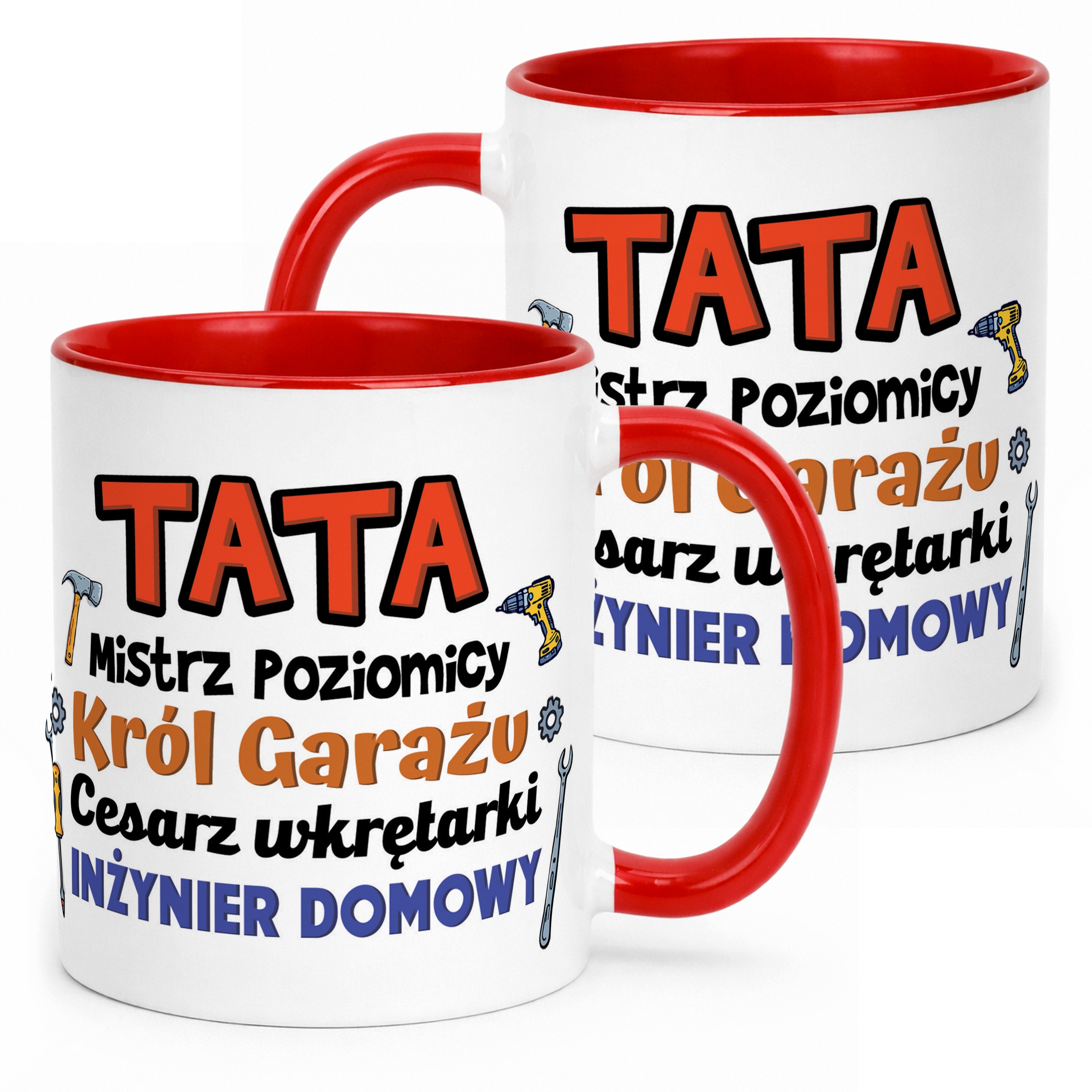 Kubek ceramiczny Dzień Ojca Dla Taty Majstra Prezent