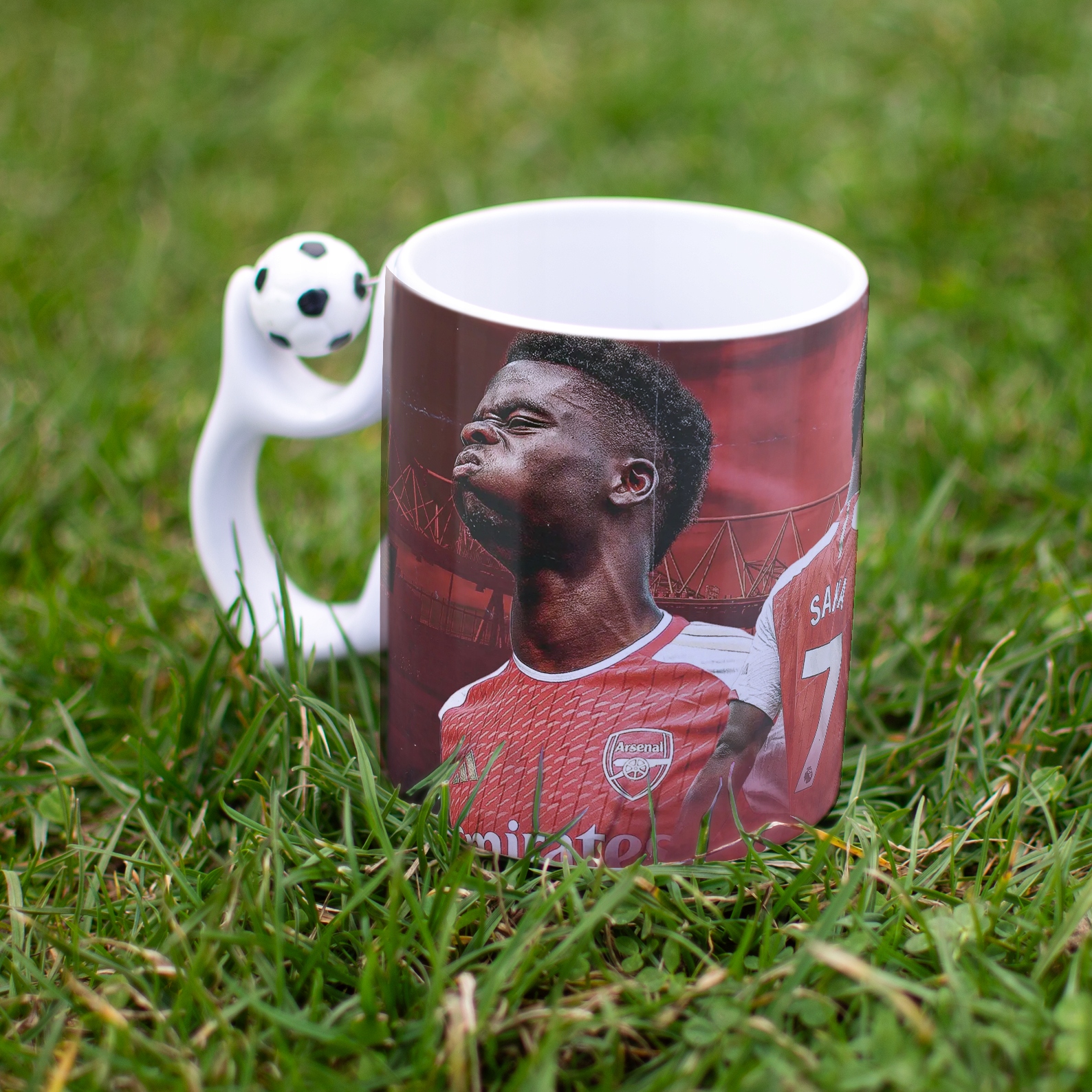 Kubek piłkarski Gabriel Jesus dla fanów Arsenal dla kibica