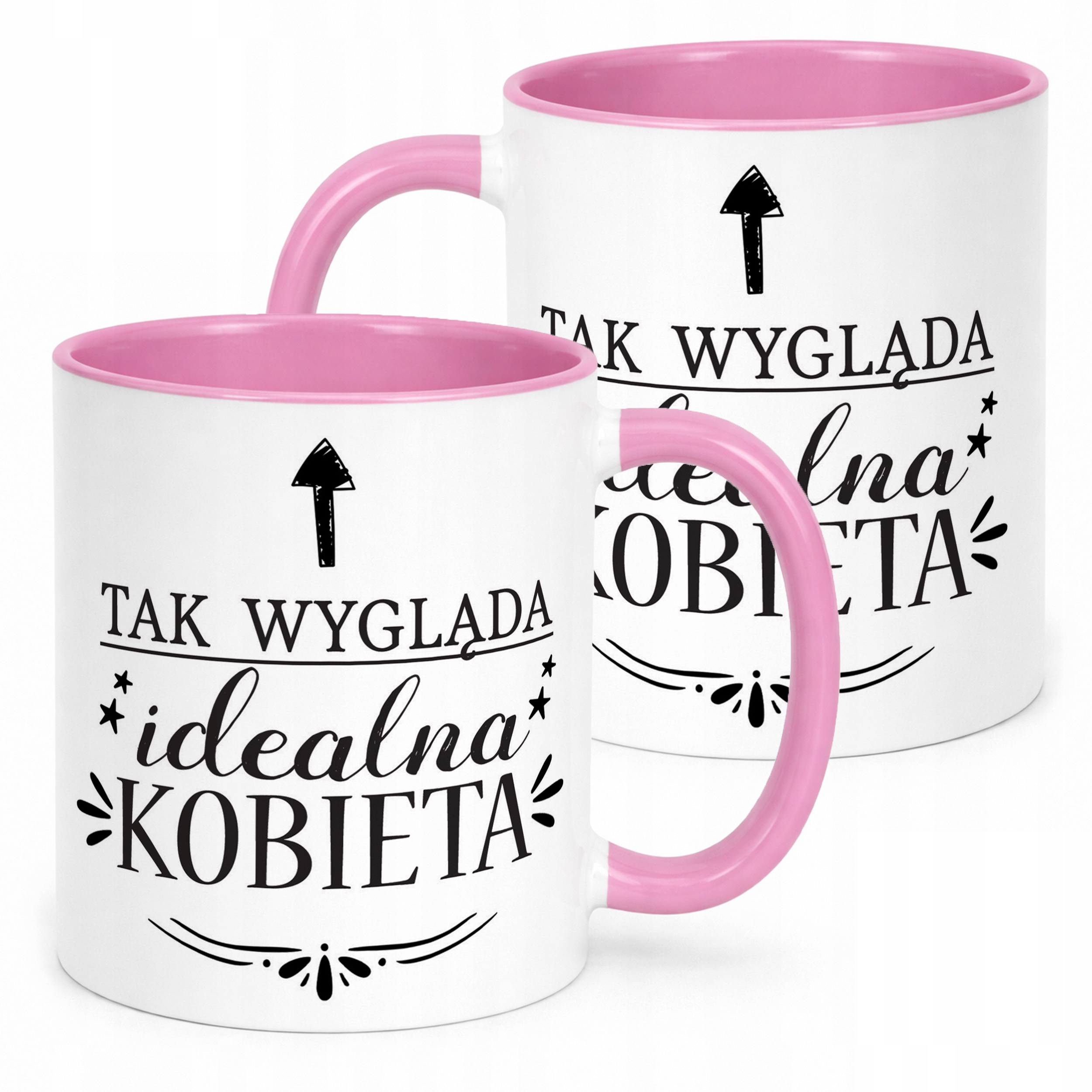 Kubek Różowy Dzień Kobiet Dla Kobiety Dziewczyny Prezent Upominek