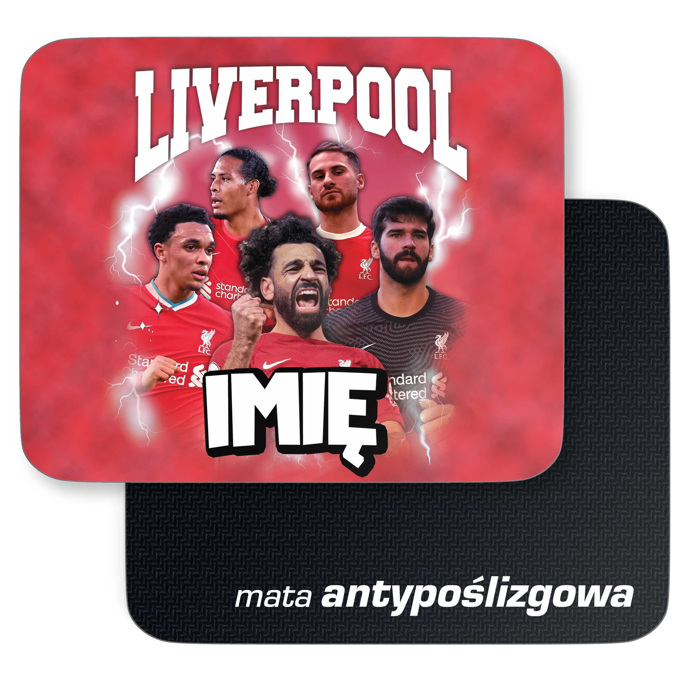 Zestaw personalizowany Kubek Piłkarski + Podkładka pod mysz Liverpool