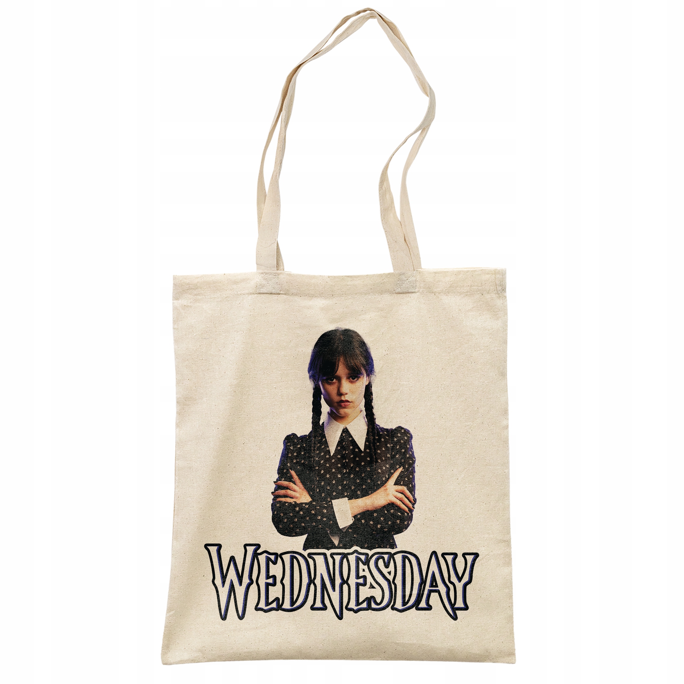Torba bawełniana na zakupy Nevermore Wednesday Dla Fanów Serialu