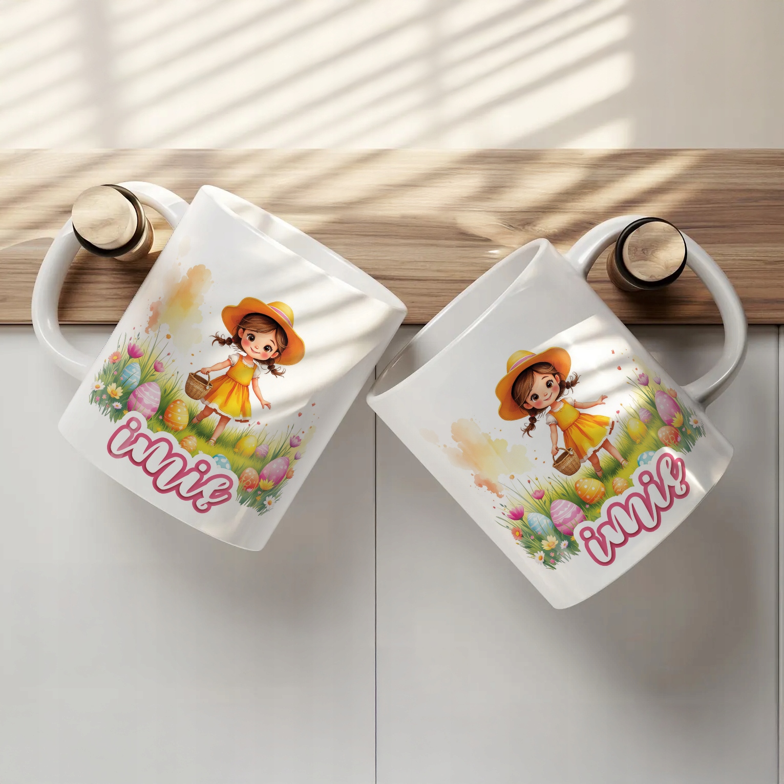 Kubek ceramiczny Wielkanocny Personalizowany Z okazji Świąt Wielkanocnych