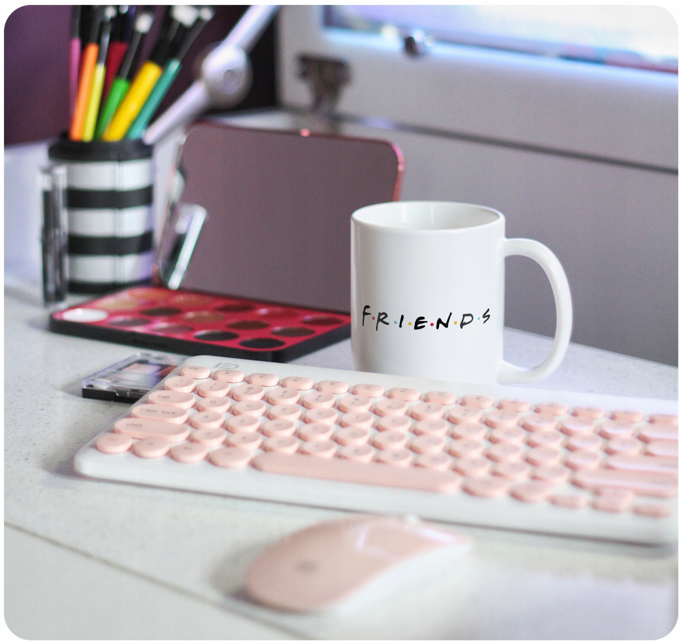 Kubek ceramiczny 330 ml Friends Przyjaciele Dla Fanów Serialu Prezent