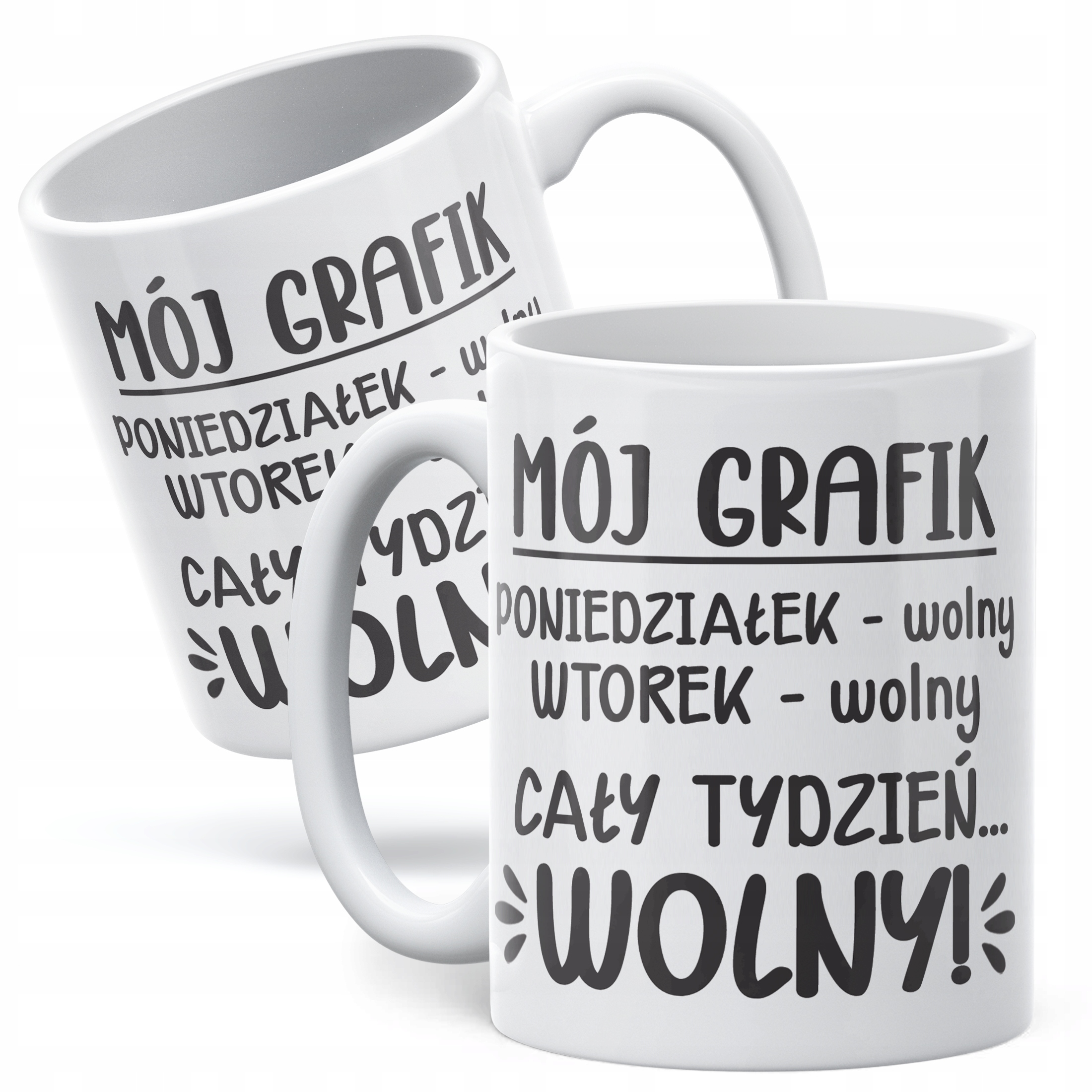 Kubek ceramiczny z okazji Emerytury Dla Emeryta Emerytki Prezent Upominek