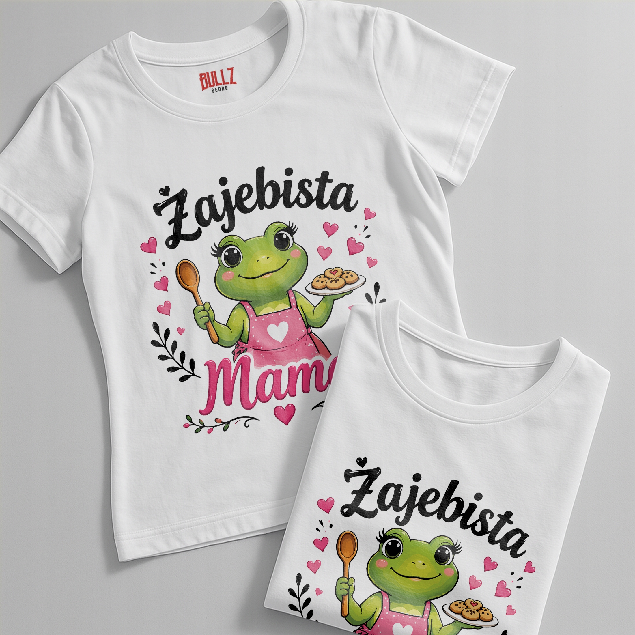 Koszulka biała damska Dzień Matki Dla Mamy Prezent Upominek r. S