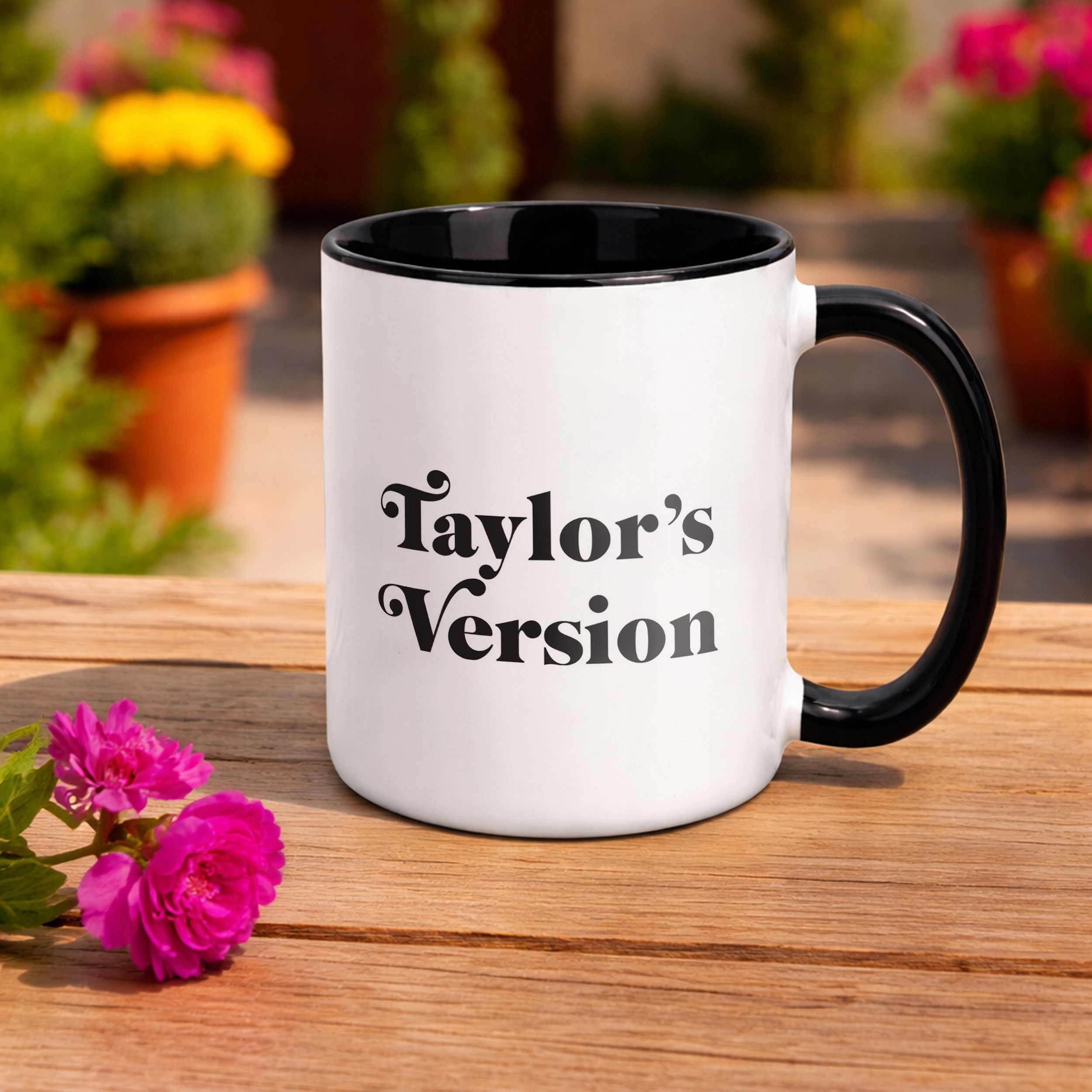 Kubek Czarny Taylor Swift Taylor’s Version Dla Fanów Prezent