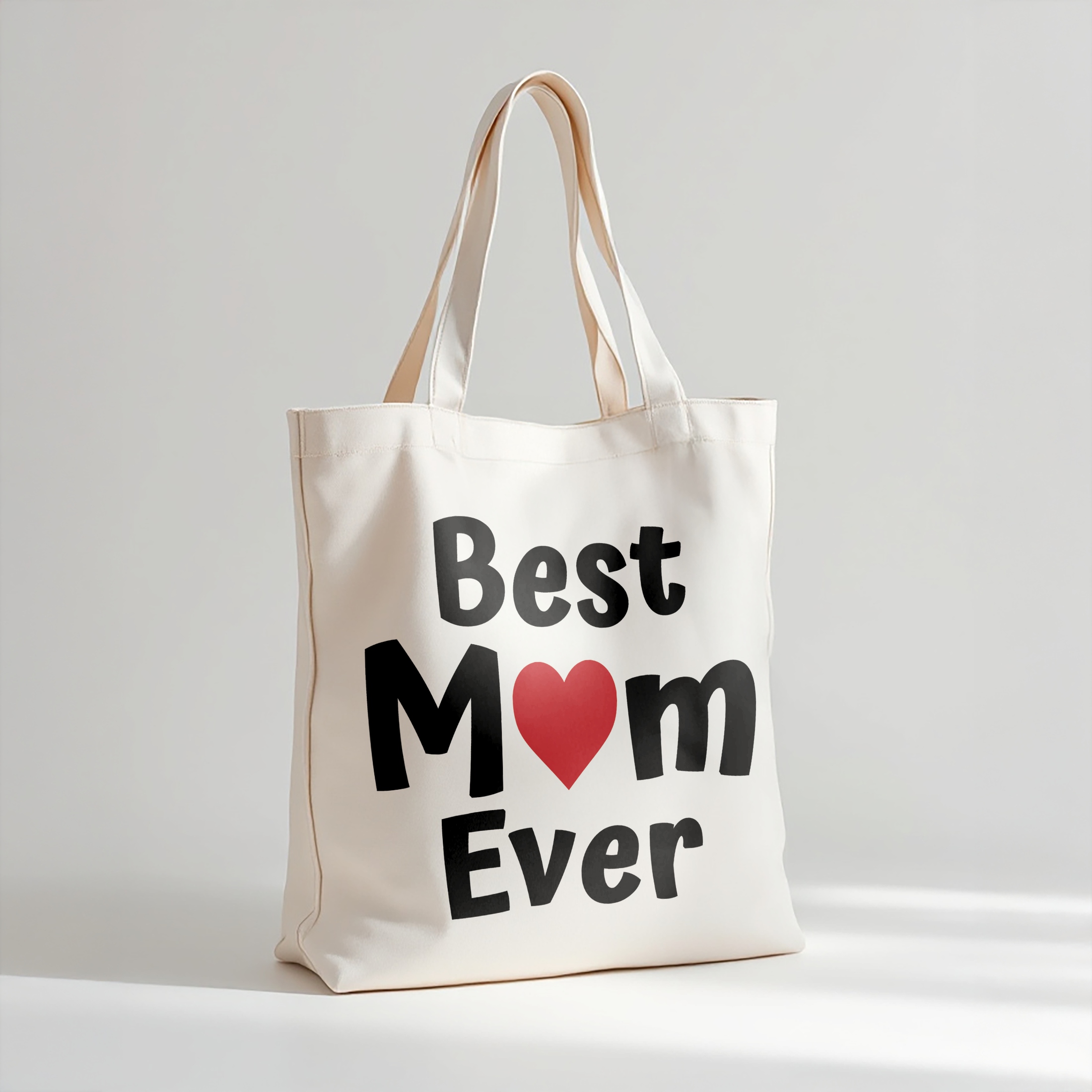 Torba bawełniana premium Best Mom Ever Dzień Matki Prezent