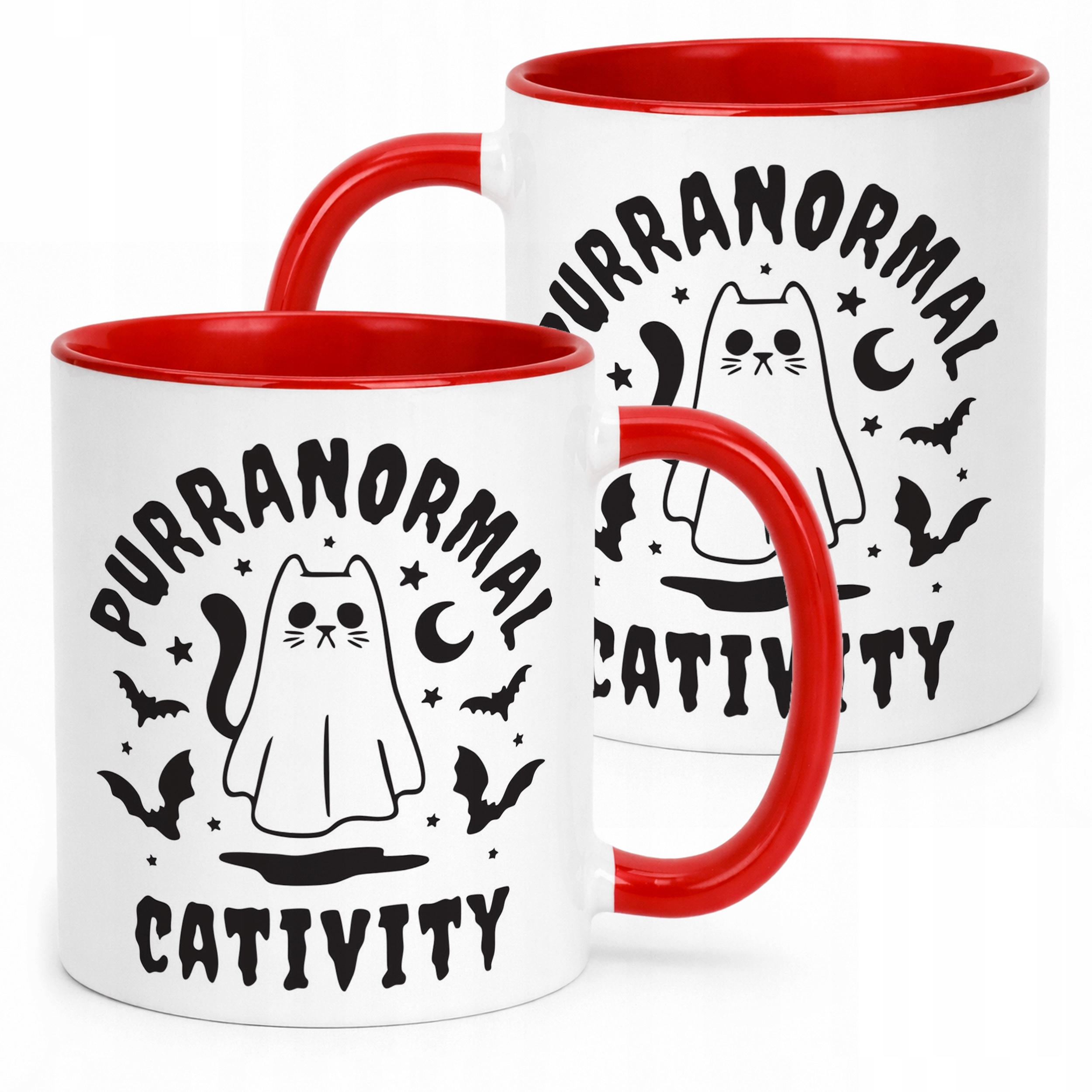 Kubek ceramiczny Halloween Jesień Dynia Duch Prezent Upominek