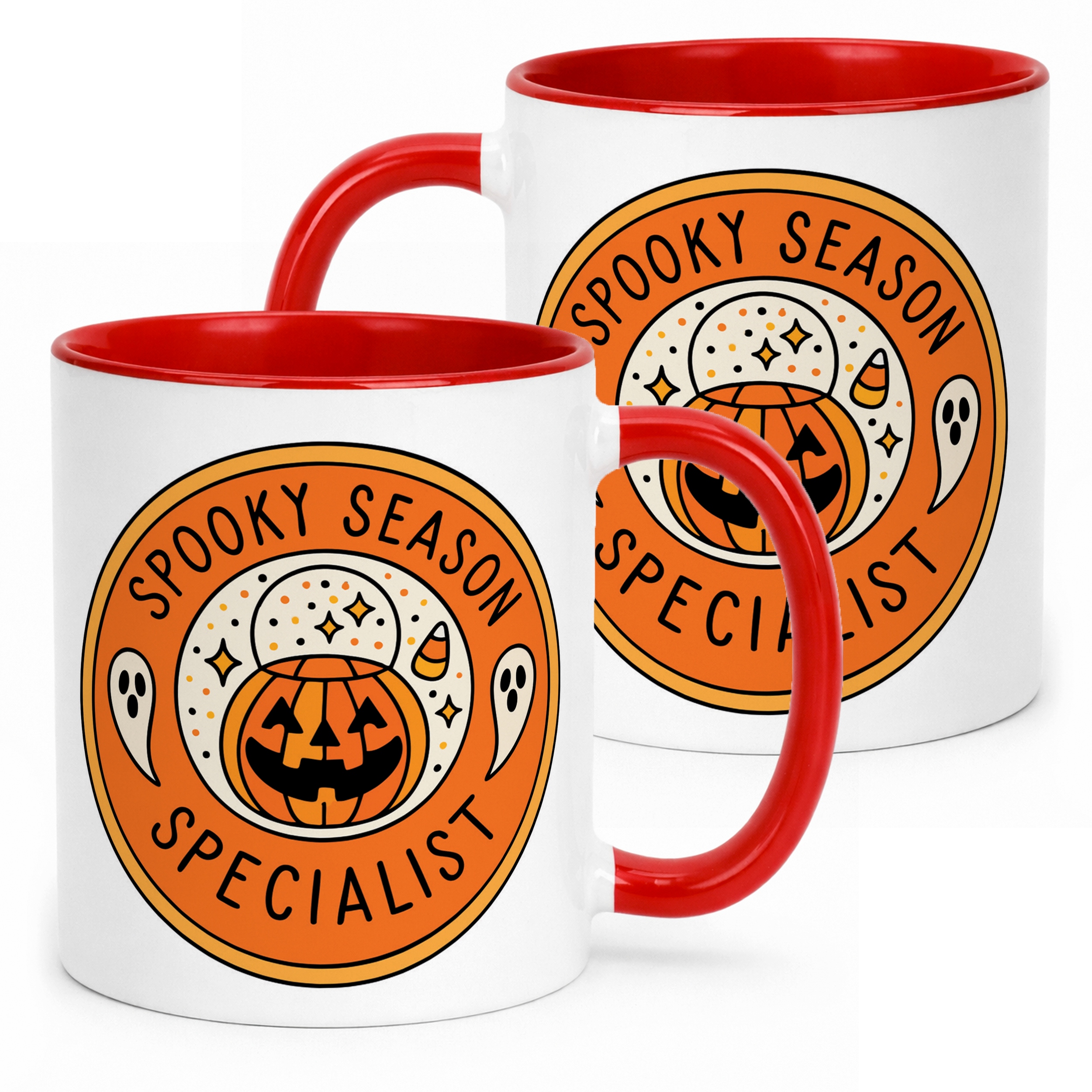 Kubek ceramiczny Halloween Spooky Season Dynia Jesień Prezent Upominek