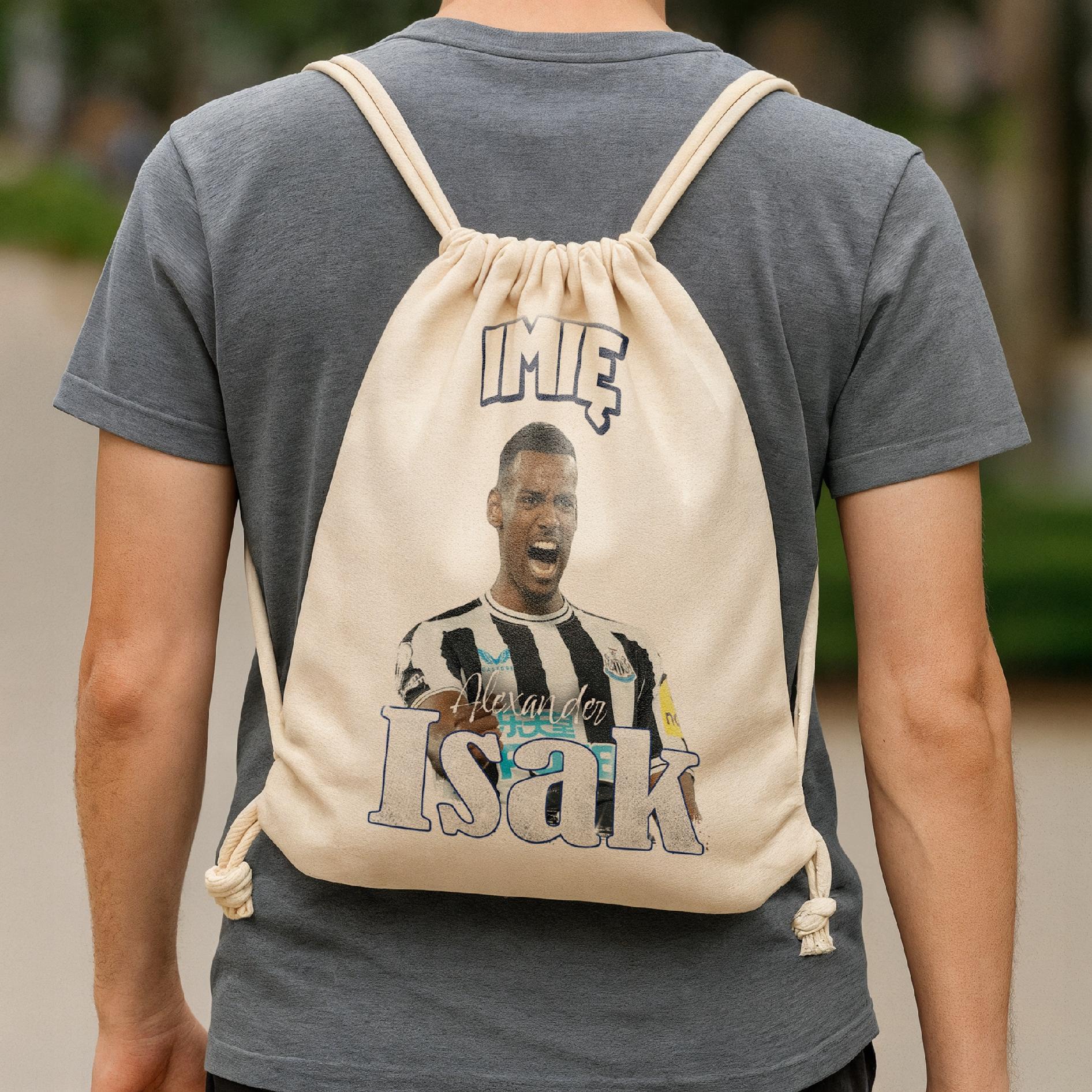 Plecak personalizowany Alexander Isak dla kibiców Newcastle