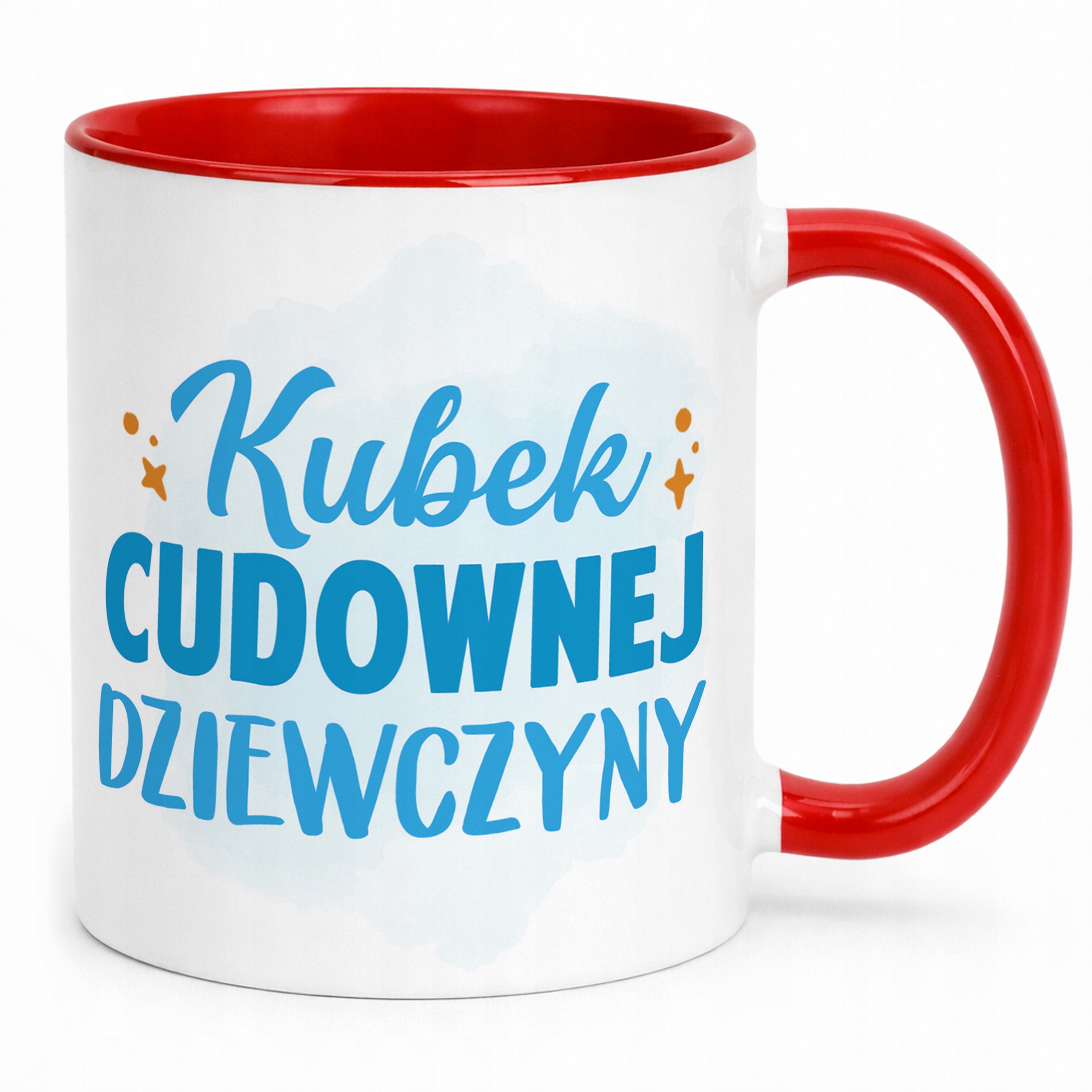 Kubek Czerwony Dzień Kobiet Dla Dziewczynki Dla Niej Prezent Upominek