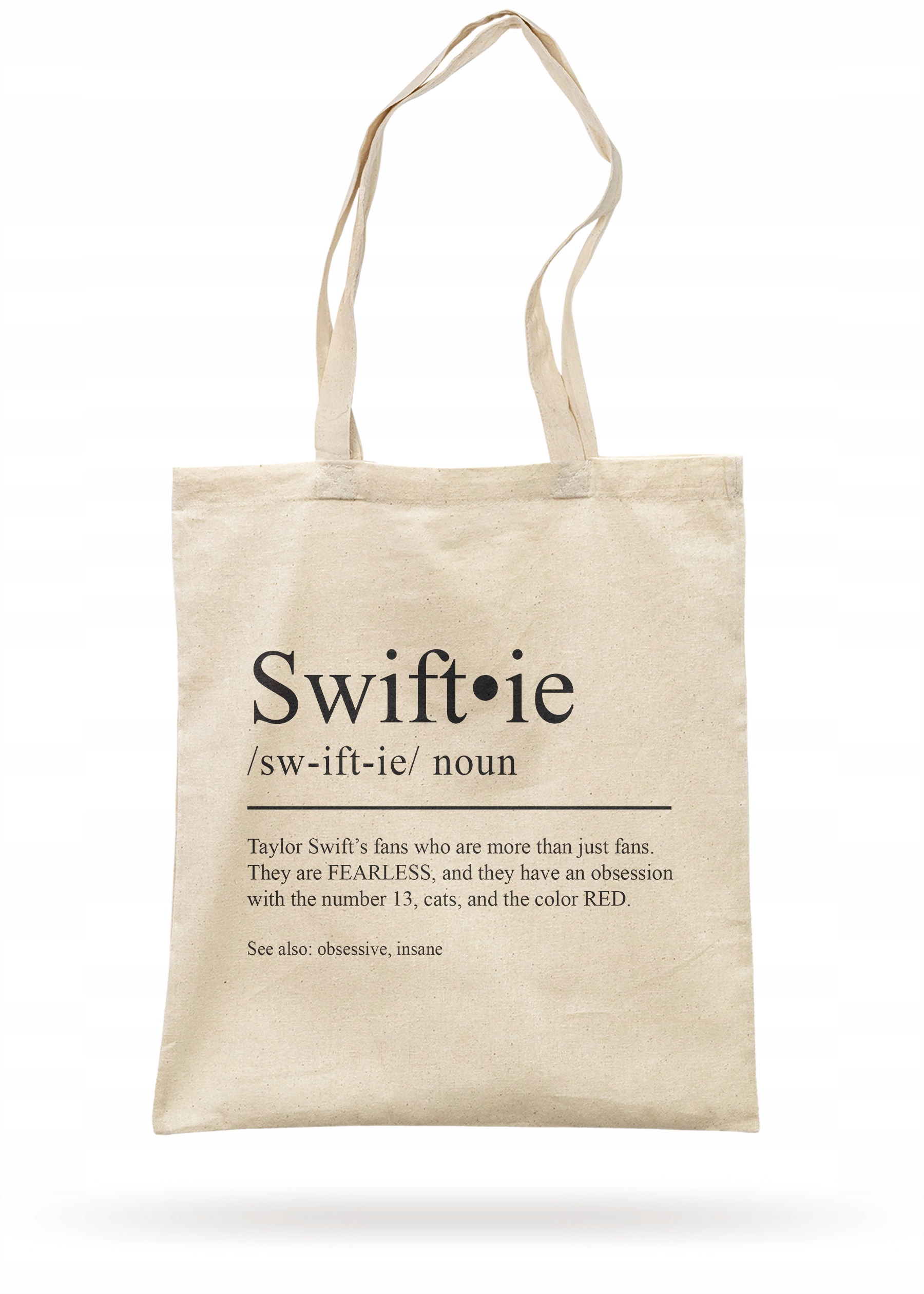 Torba bawełniana z dnem na zakupy 42x38x10 Taylor Swift Swiftie