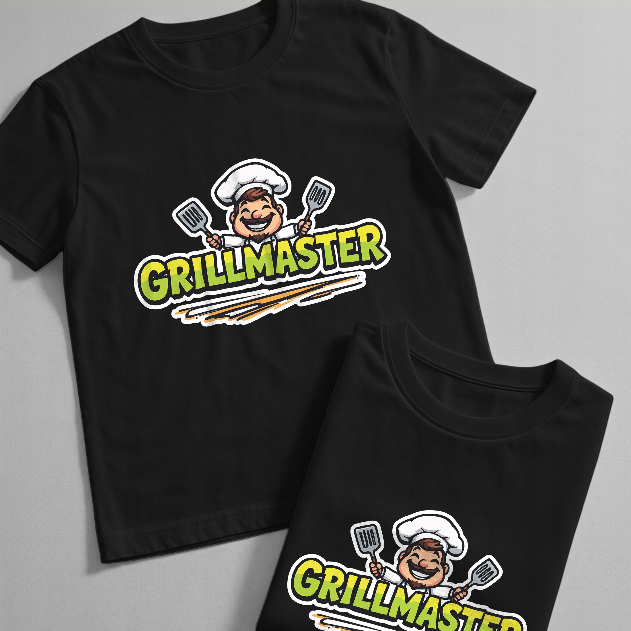 Koszulka czarna męska Grillmaster Zabawny Prezent r. 3XL