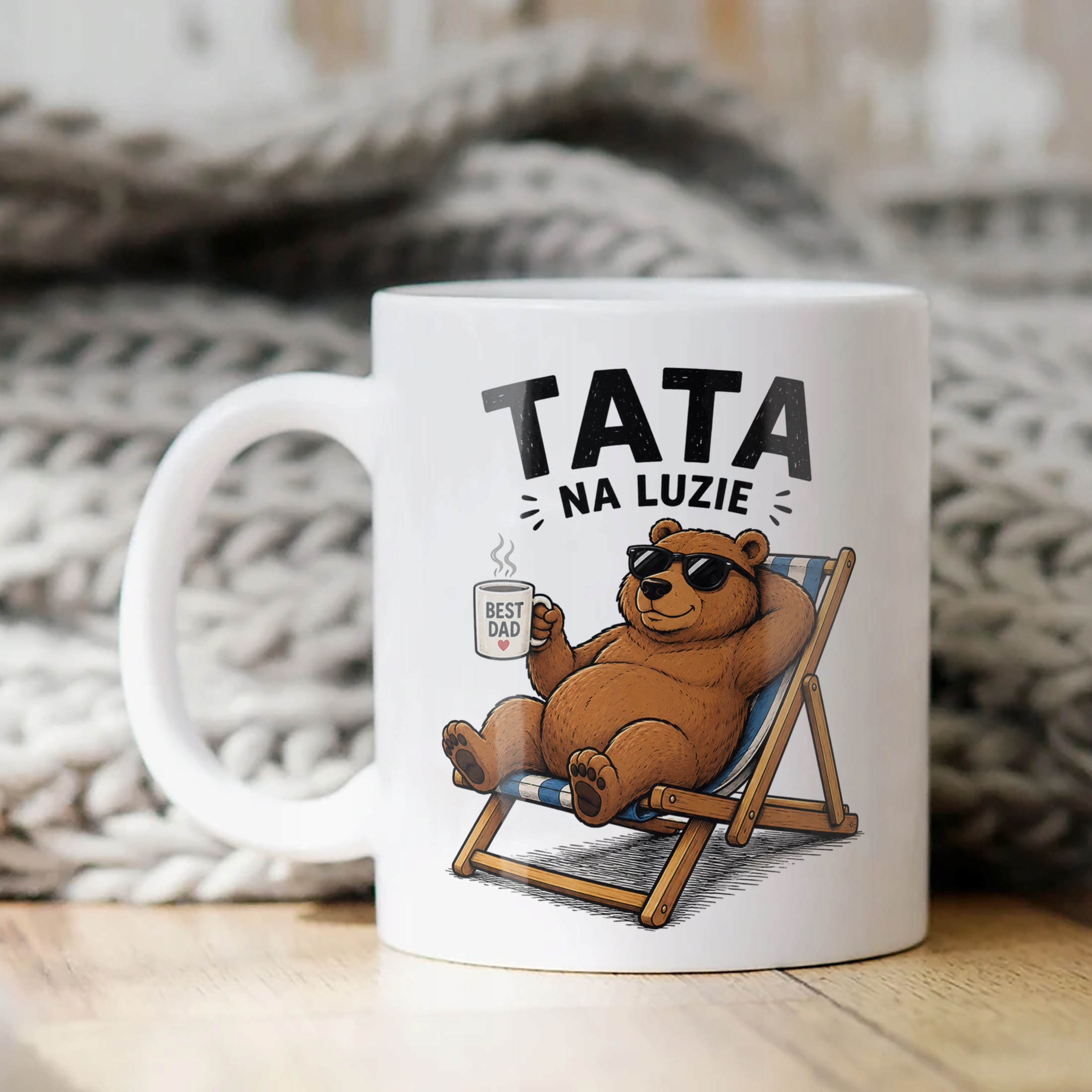 Kubek Ceramiczny Dzień Ojca prezent dla taty upominek dla taty