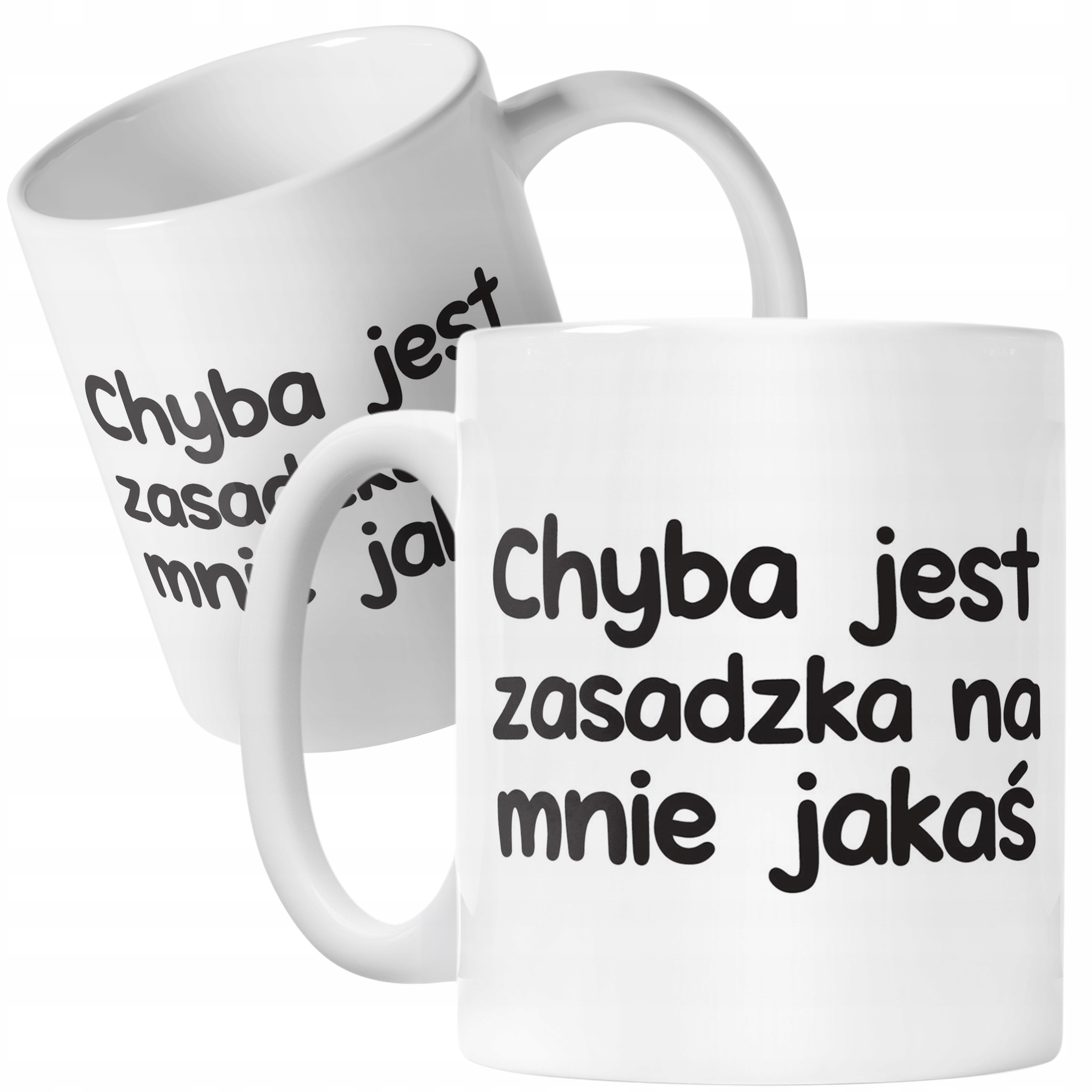 Kubek ceramiczny Chyba Jest Zasadzka Na Mnie Jakaś Zabawny Prezent