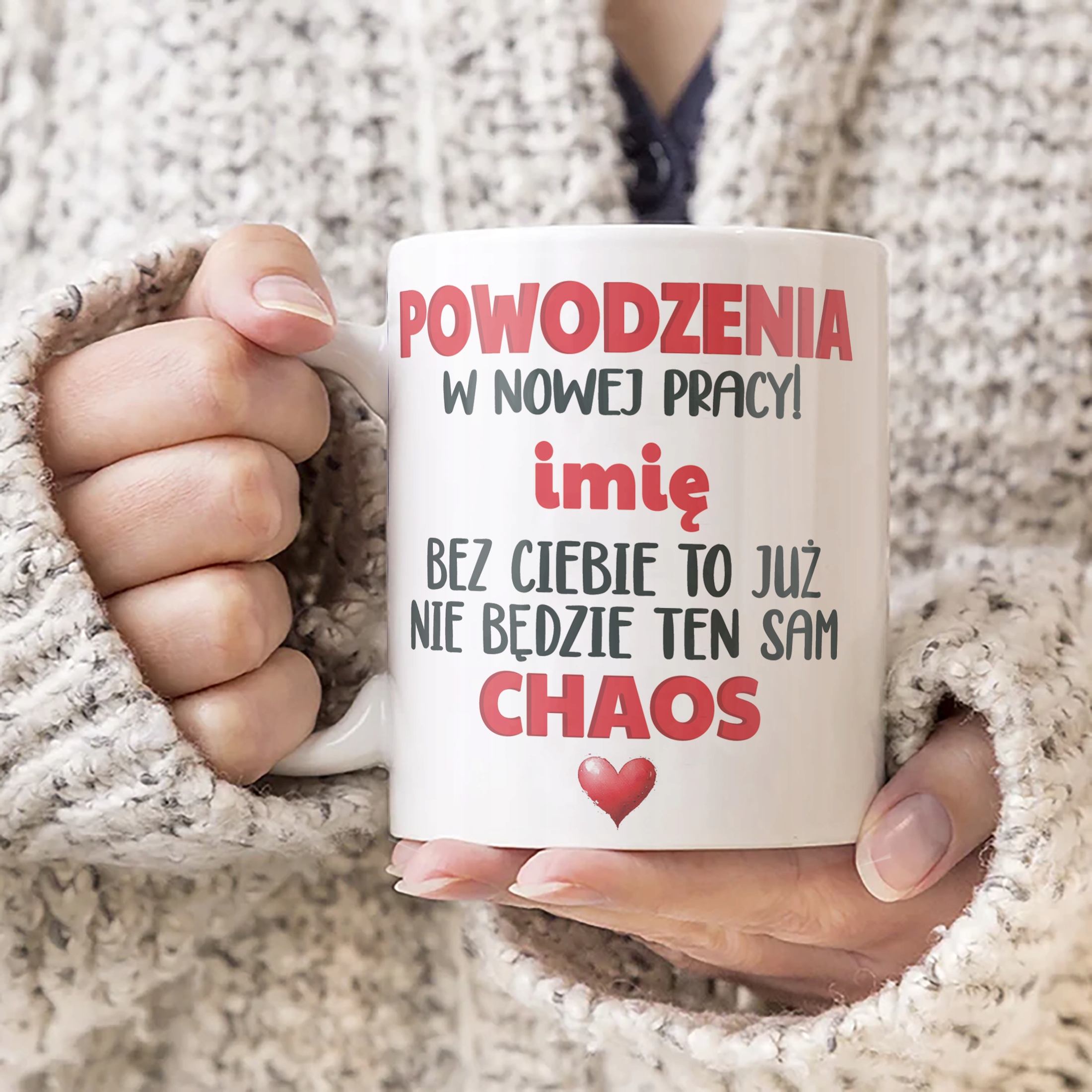 Kubek ceramiczny Personalizowany Pożeganie Odejście z Pracy Prezent