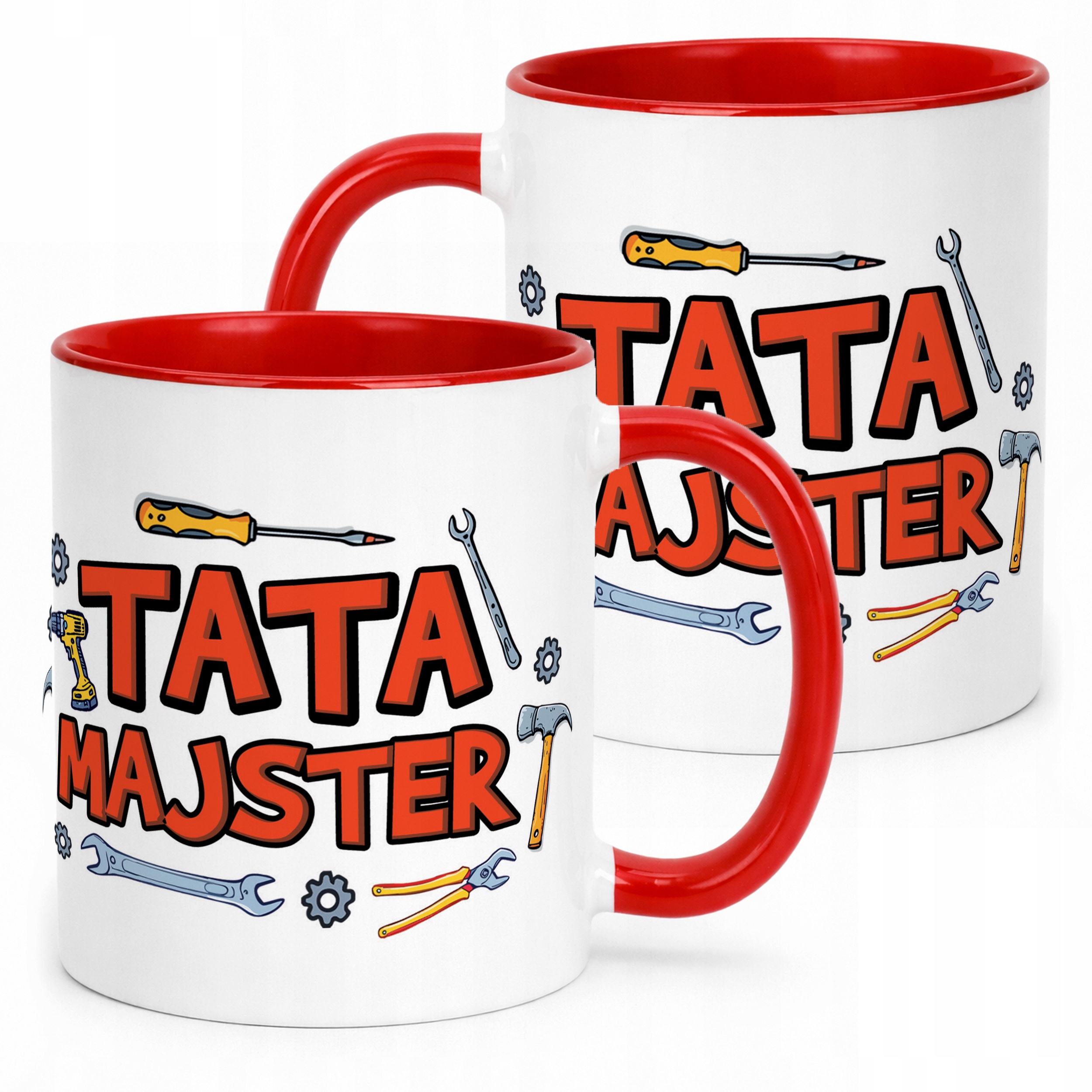 Kubek ceramiczny Dzień Ojca Dla Taty Tata Majster Prezent